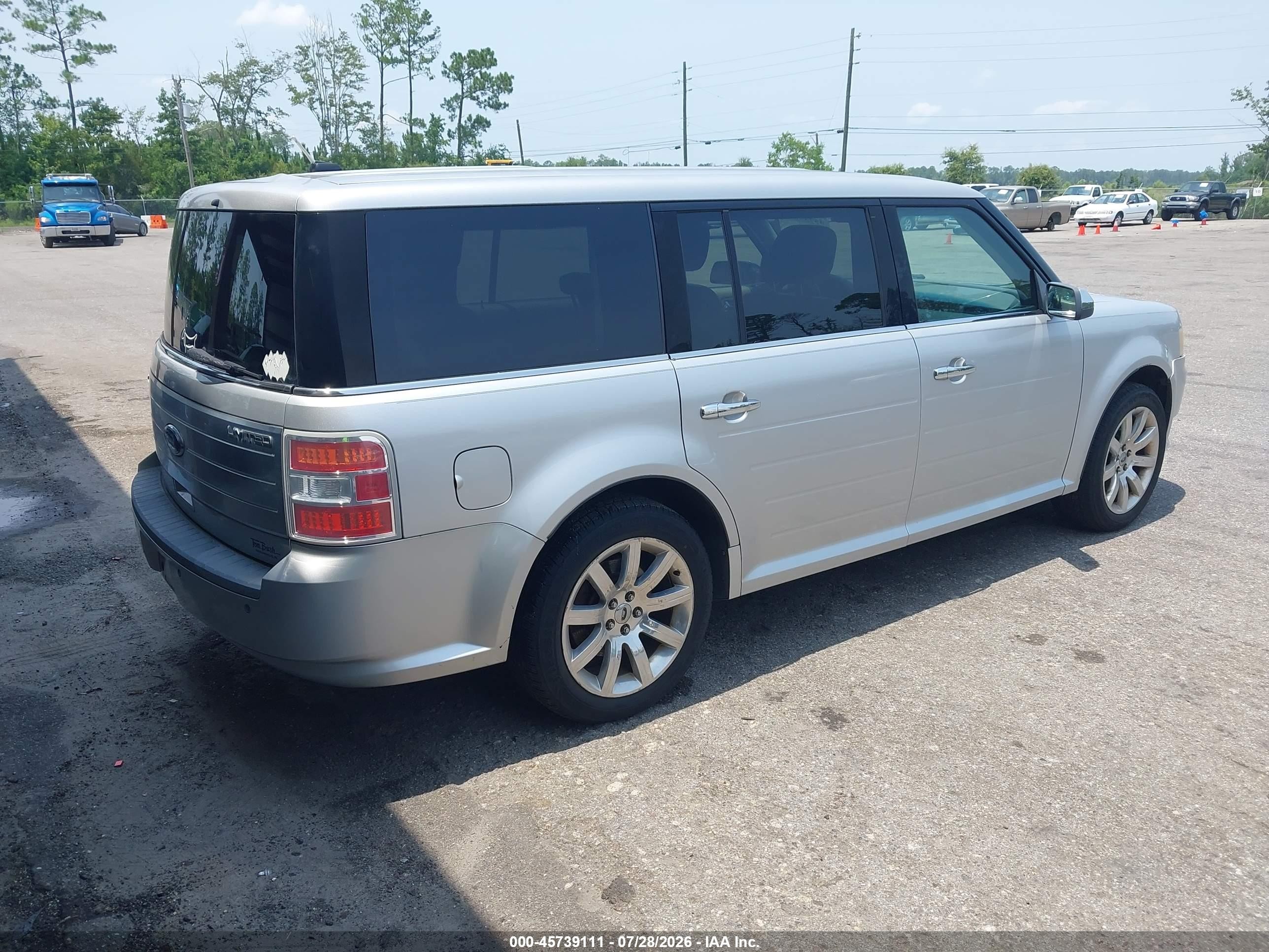 2009 Ford Flex Limited Silver vin: 2FMDK53C29BA14245
