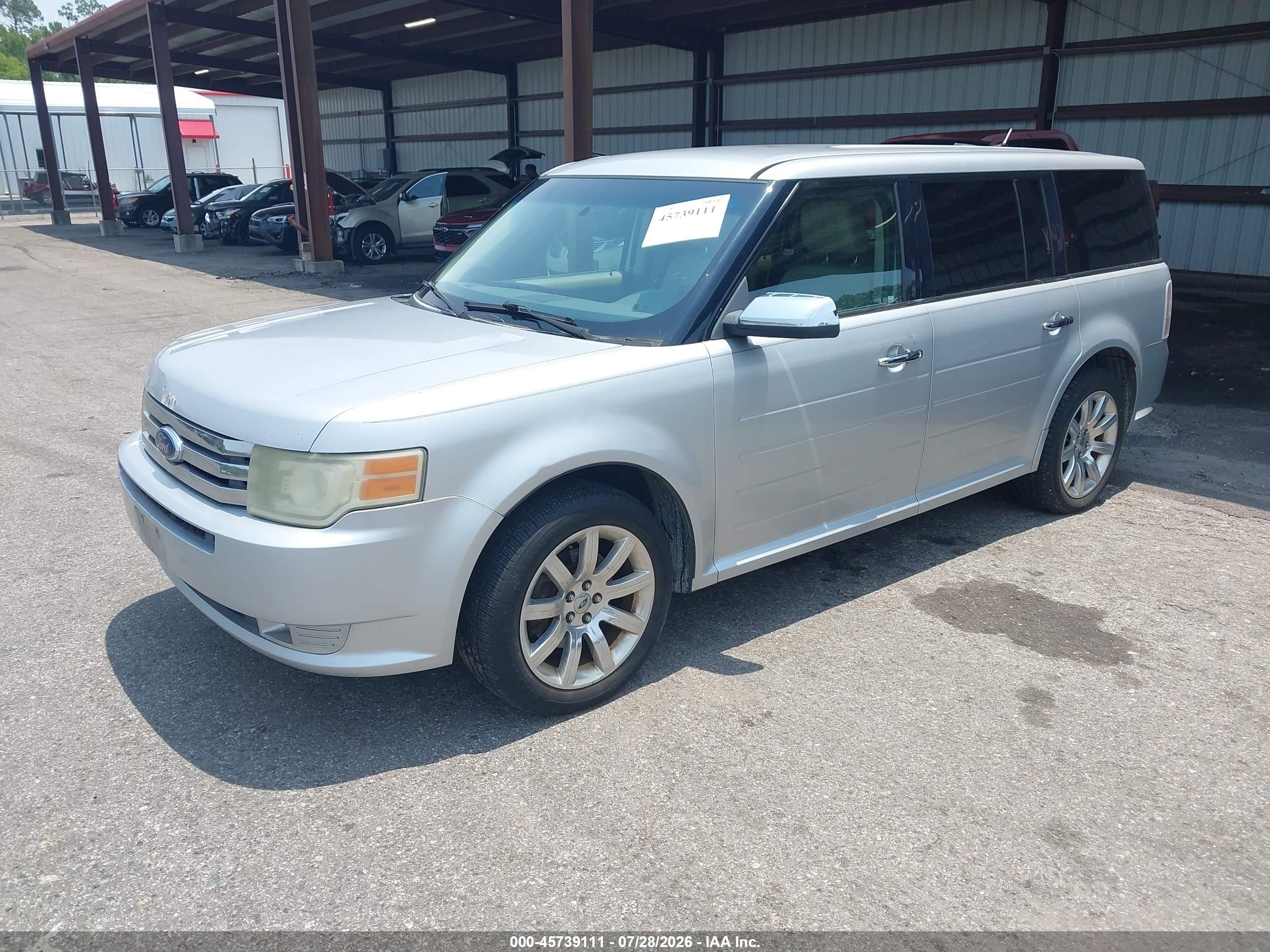 2009 Ford Flex Limited Silver vin: 2FMDK53C29BA14245