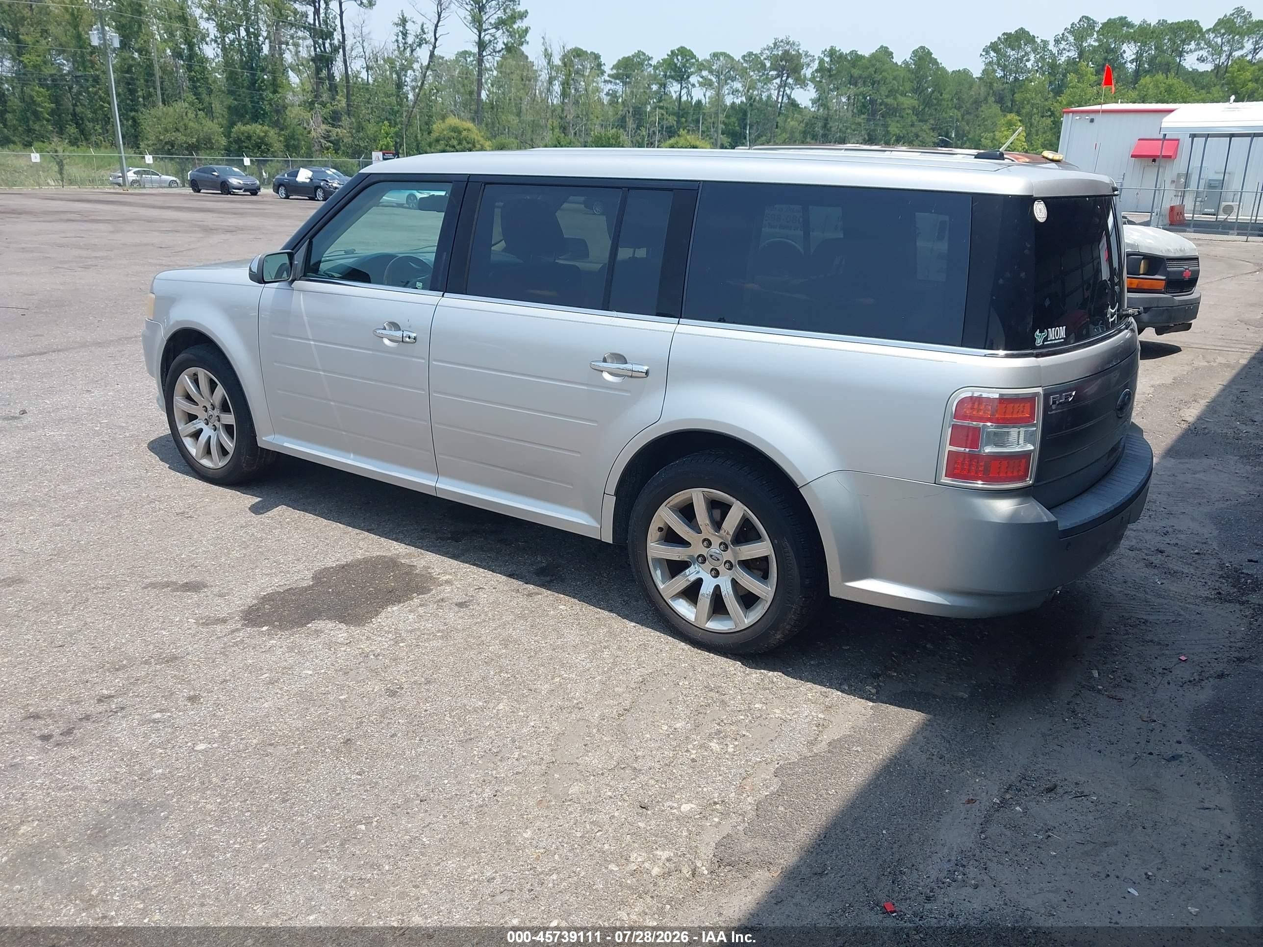 2009 Ford Flex Limited Silver vin: 2FMDK53C29BA14245
