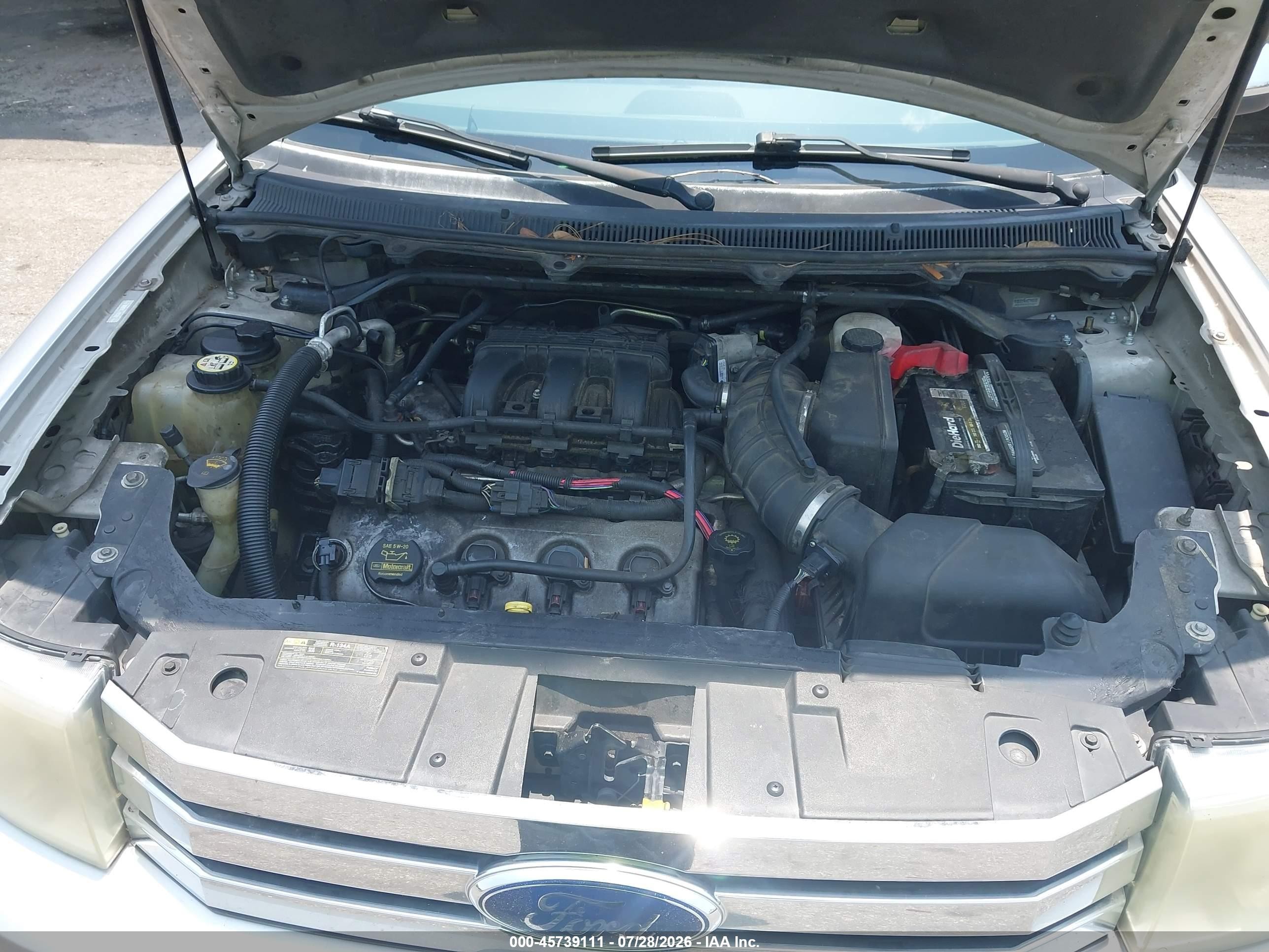 2009 Ford Flex Limited Silver vin: 2FMDK53C29BA14245