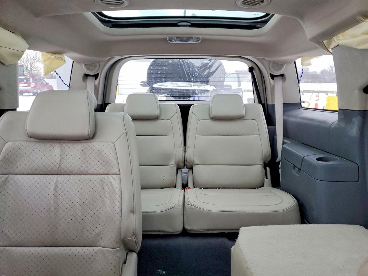 2009 Ford Flex Limited White vin: 2FMDK53C39BA08938