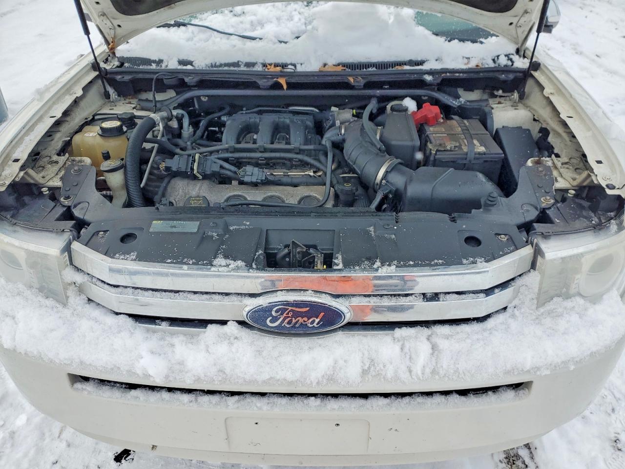 2009 Ford Flex Limited White vin: 2FMDK53C39BA08938