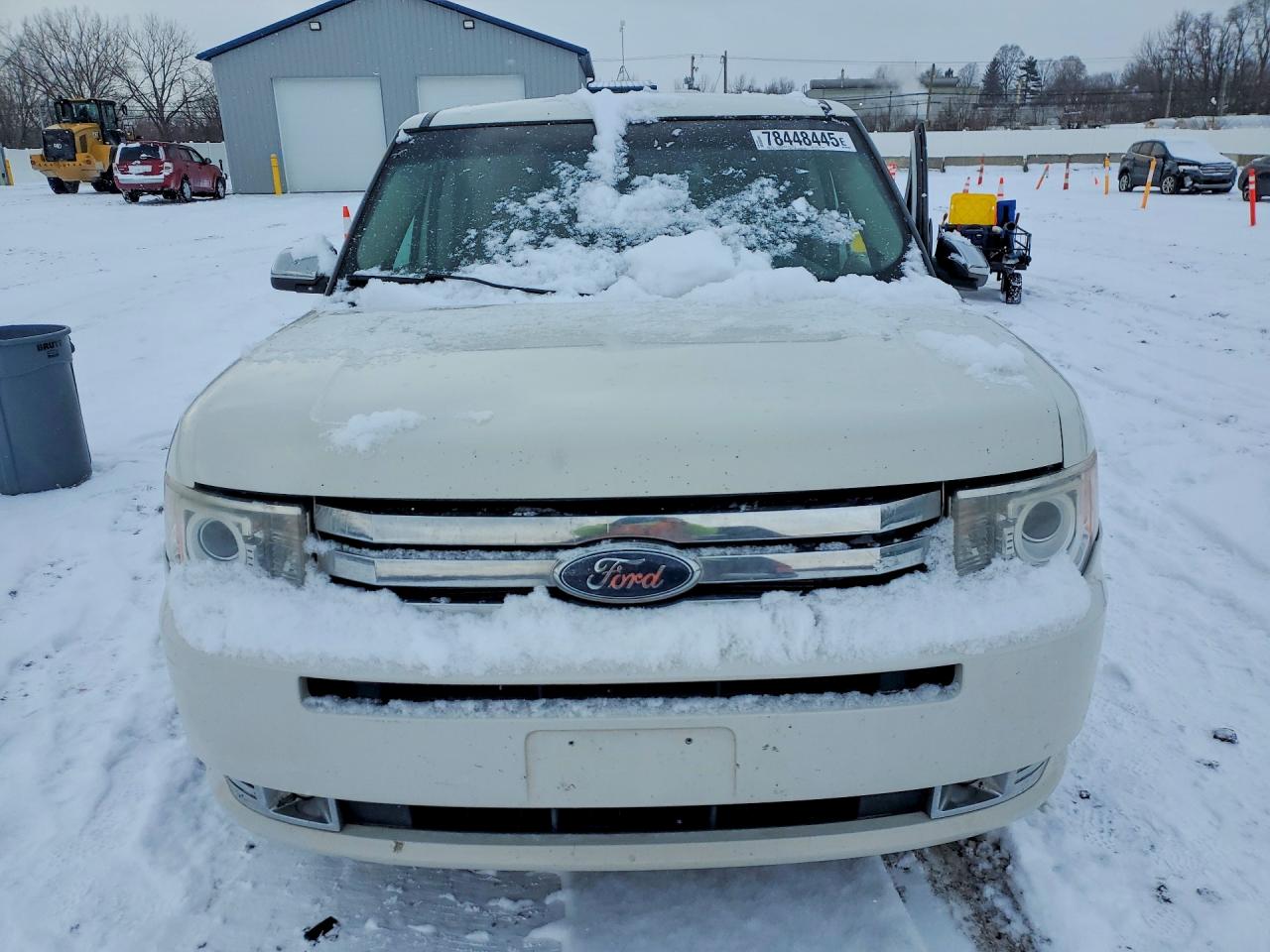 2009 Ford Flex Limited White vin: 2FMDK53C39BA08938