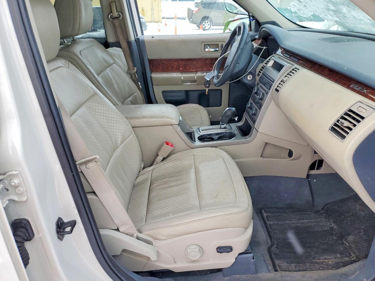 2009 Ford Flex Limited White vin: 2FMDK53C39BA08938