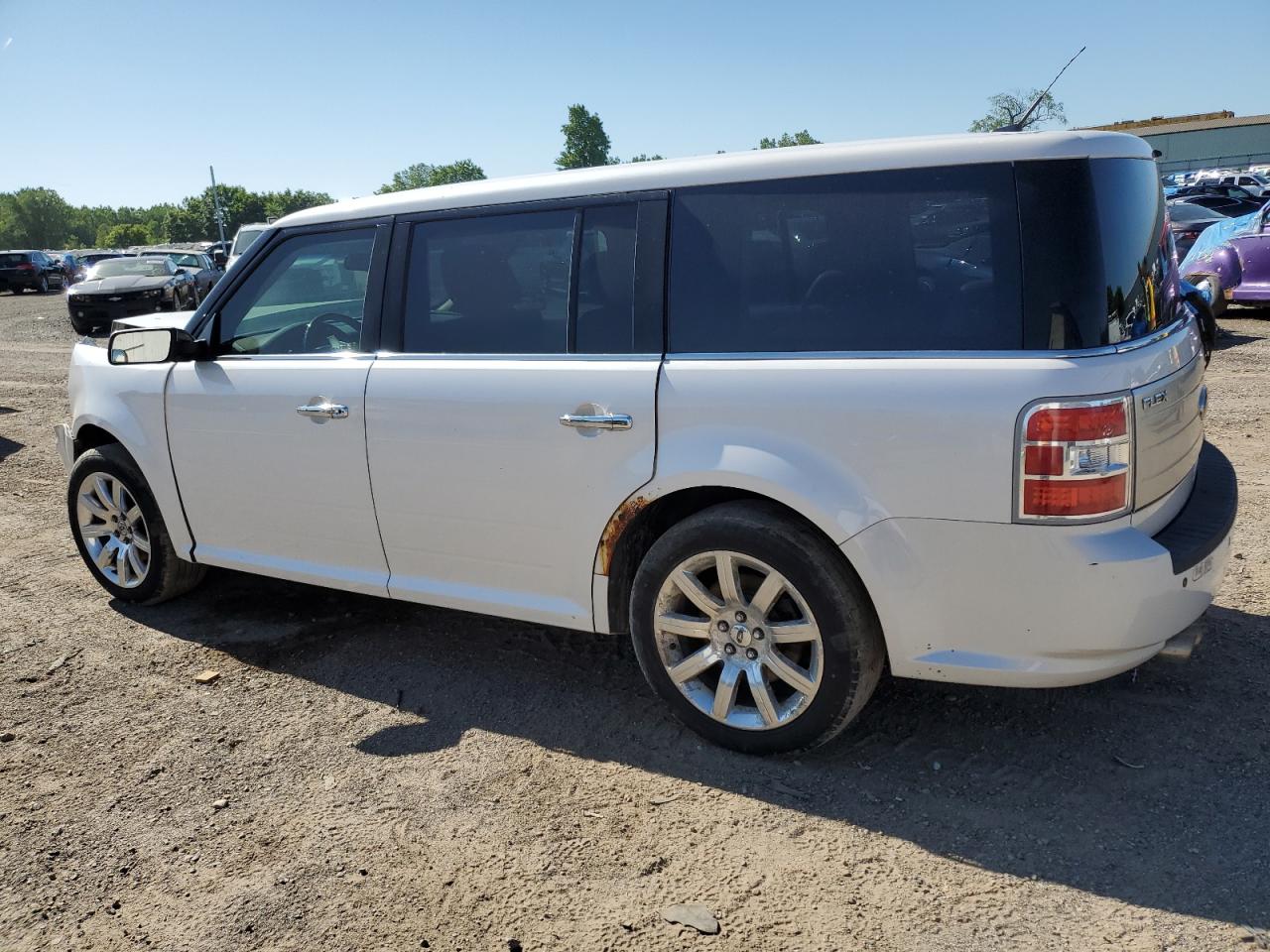 2009 Ford Flex Limited Серебряный vin: 2FMDK53C39BA28462