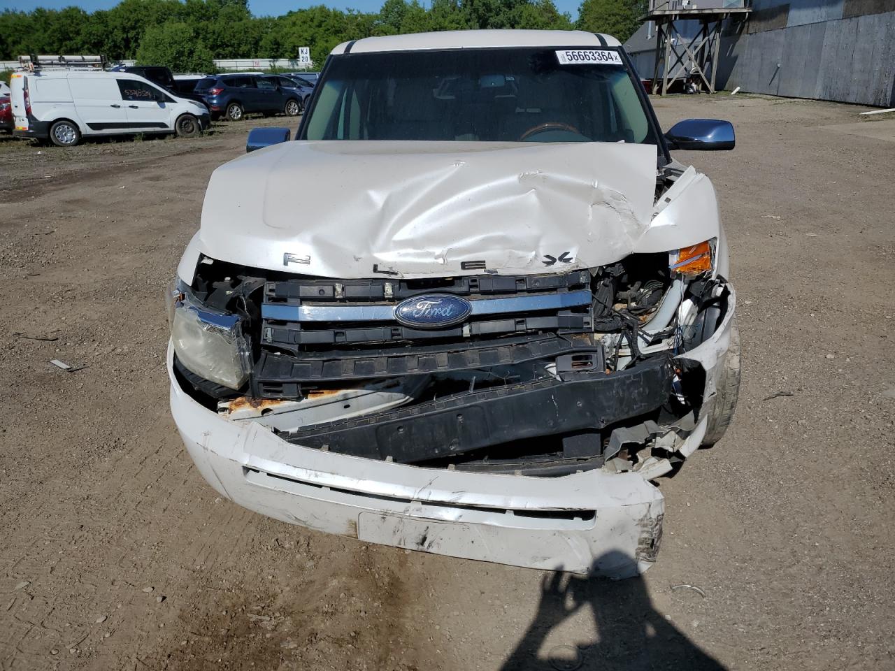 2009 Ford Flex Limited Серебряный vin: 2FMDK53C39BA28462