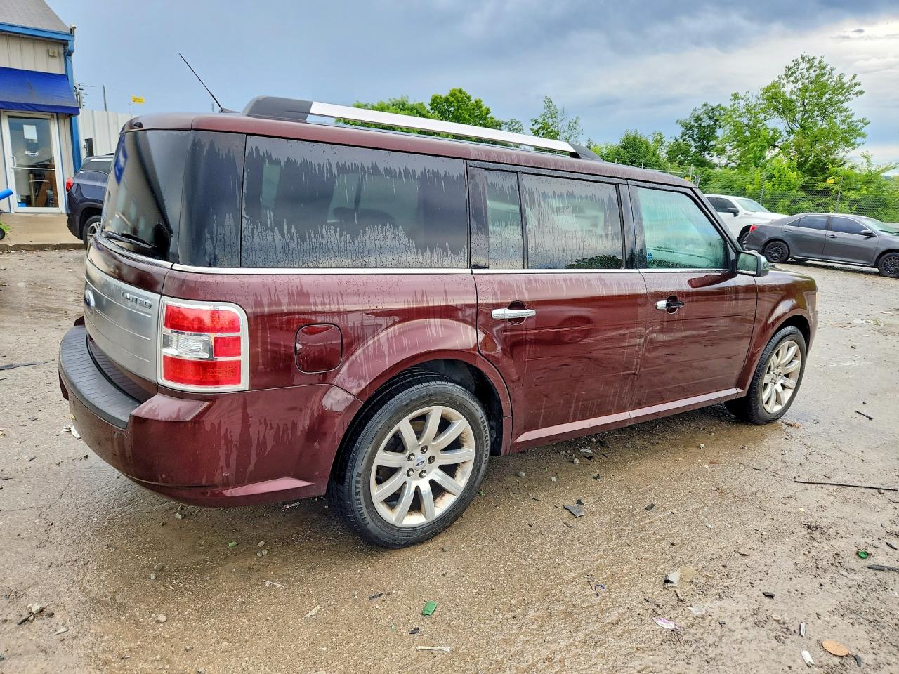 2009 Ford Flex Limited Brown vin: 2FMDK53C49BA15686