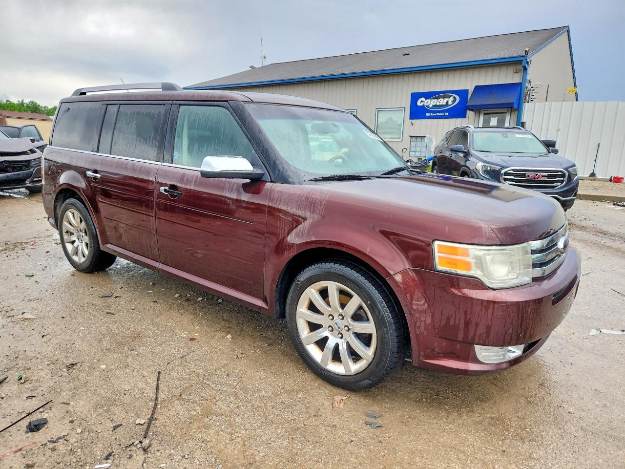 2009 Ford Flex Limited Brown vin: 2FMDK53C49BA15686
