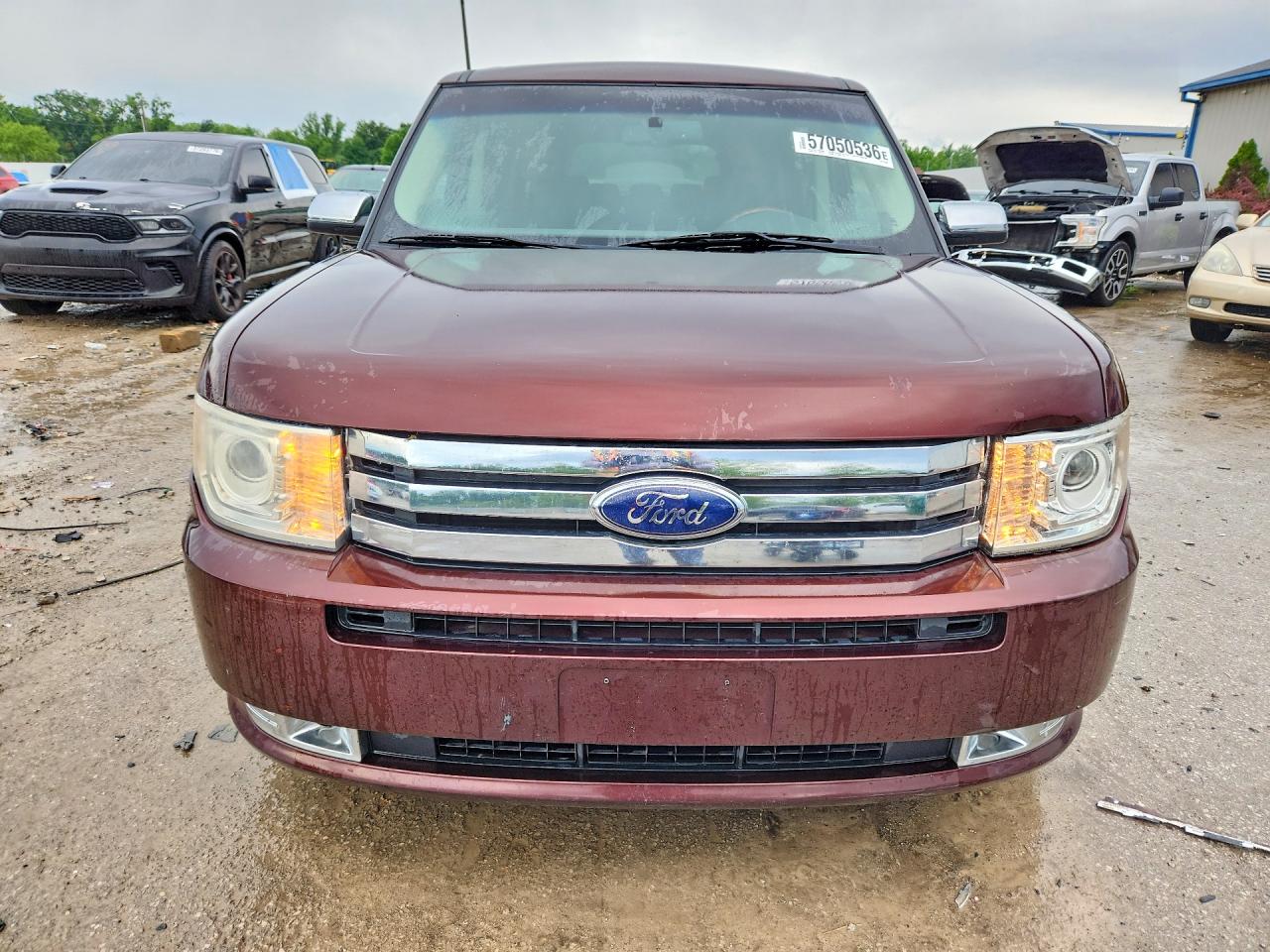 2009 Ford Flex Limited Brown vin: 2FMDK53C49BA15686
