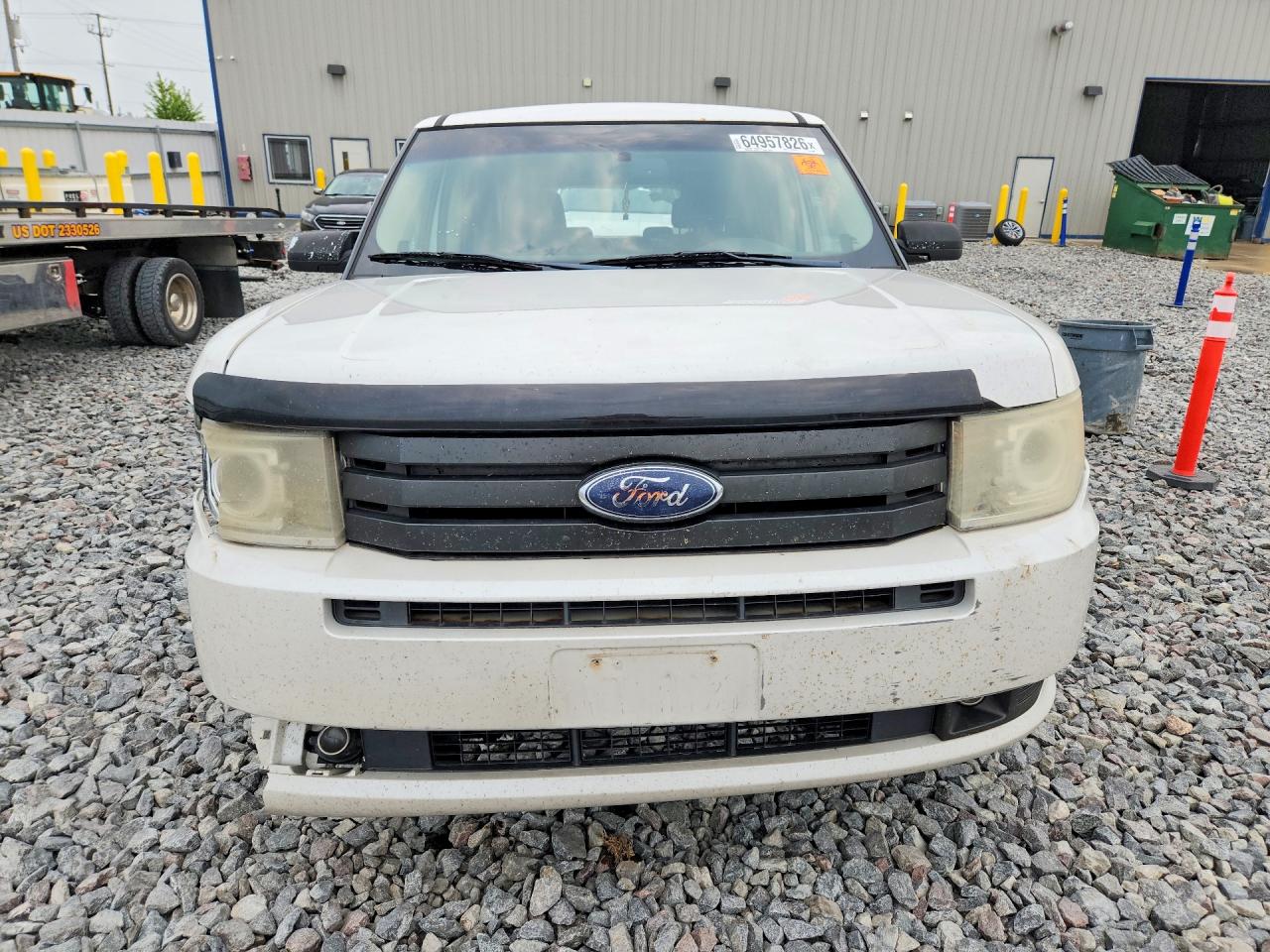 2009 Ford Flex Limited White vin: 2FMDK53C59BA09802