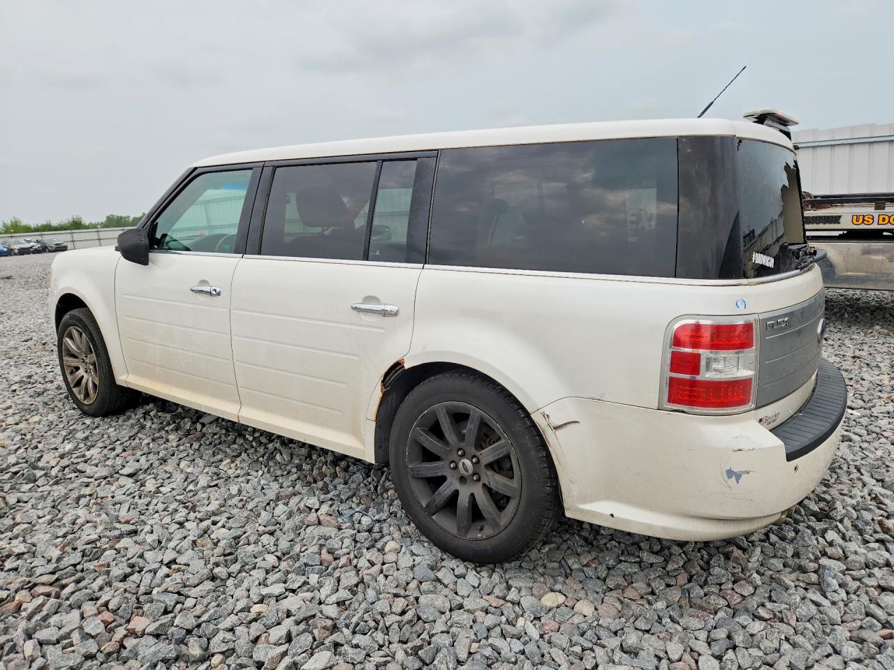 2009 Ford Flex Limited White vin: 2FMDK53C59BA09802
