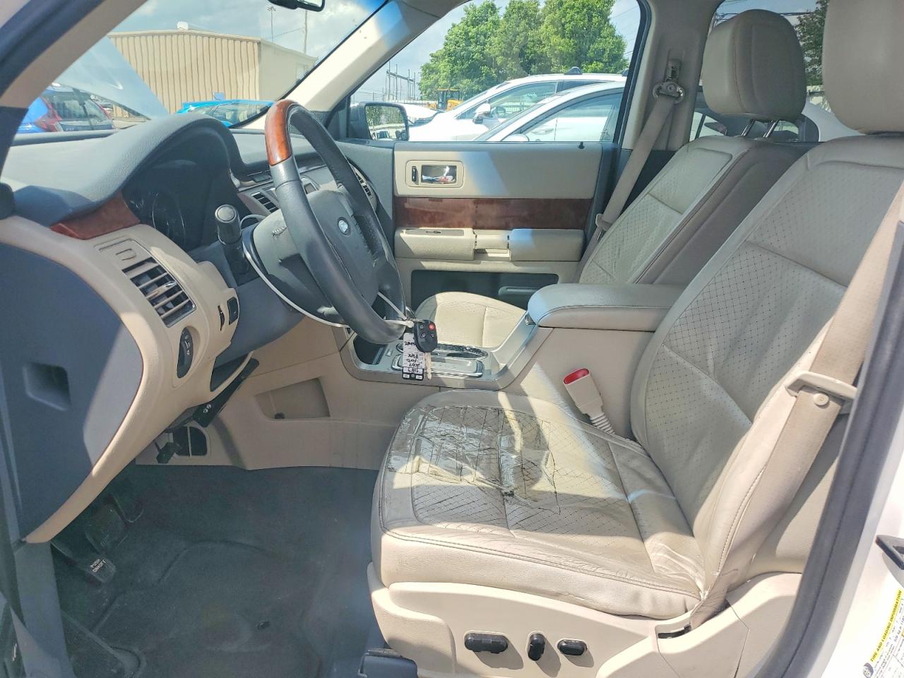 2009 Ford Flex Limited Белый vin: 2FMDK53C89BA18431