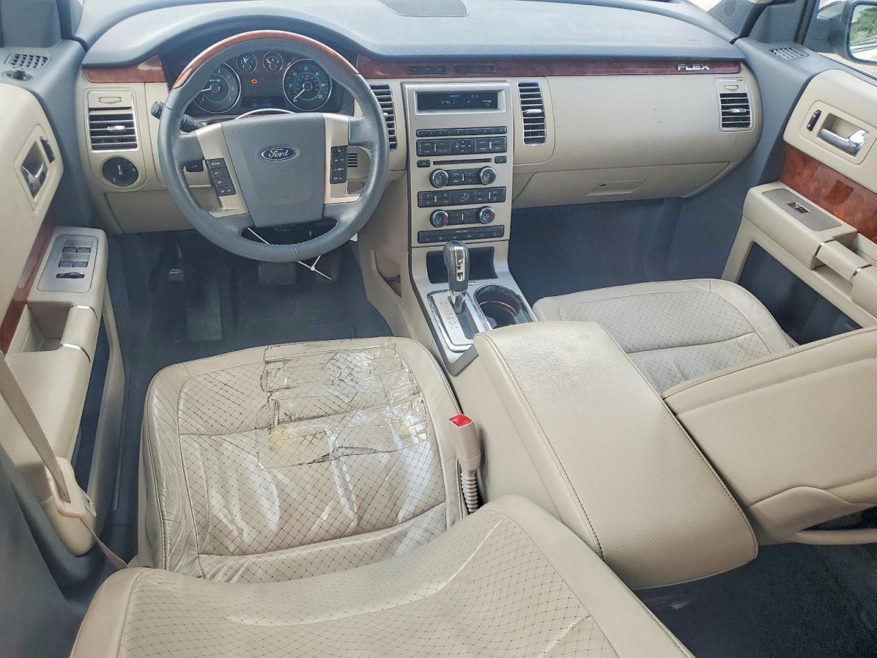 2009 Ford Flex Limited Белый vin: 2FMDK53C89BA18431