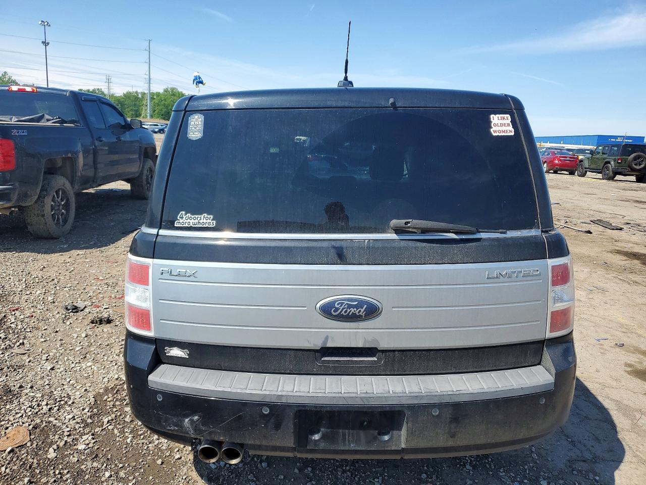 2009 Ford Flex Limited Black vin: 2FMDK53C99BA11407