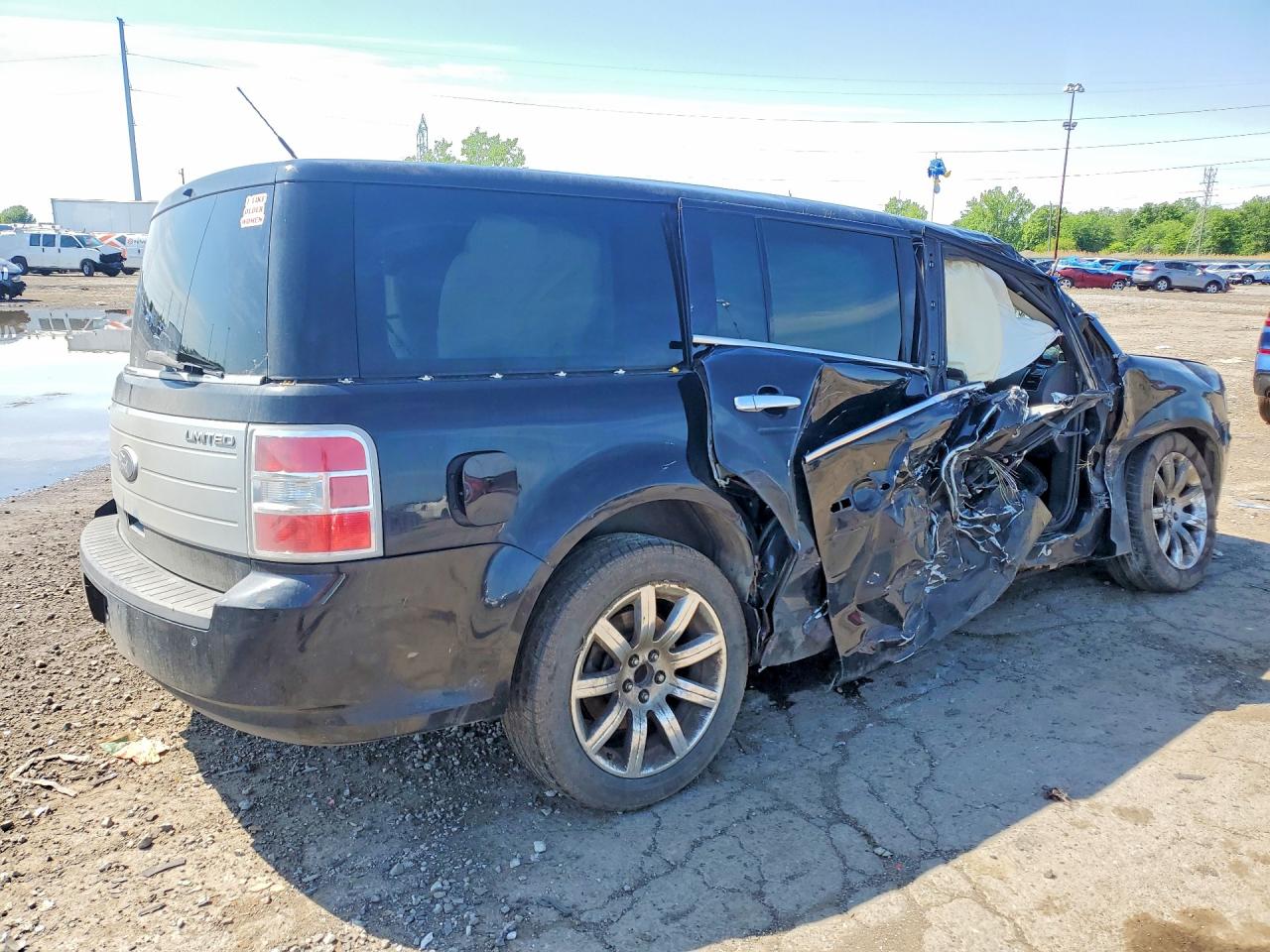 2009 Ford Flex Limited Black vin: 2FMDK53C99BA11407