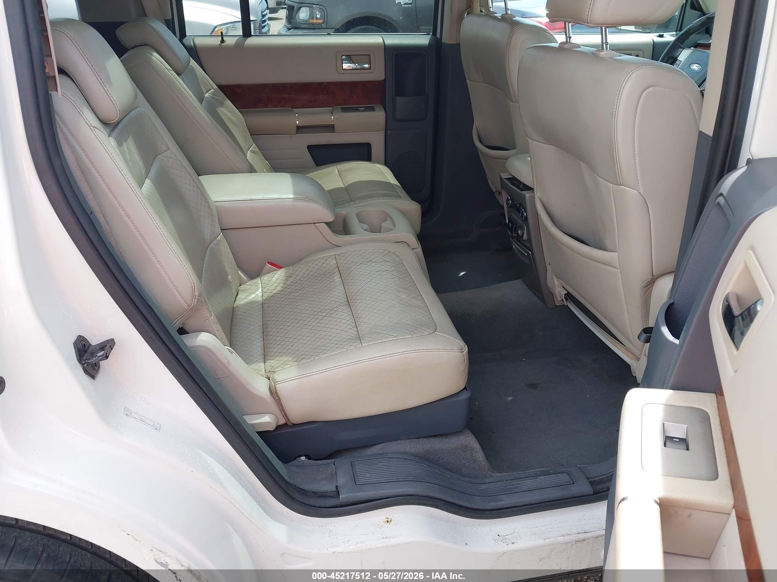 2009 Ford Flex Limited White vin: 2FMDK53C99BA14081