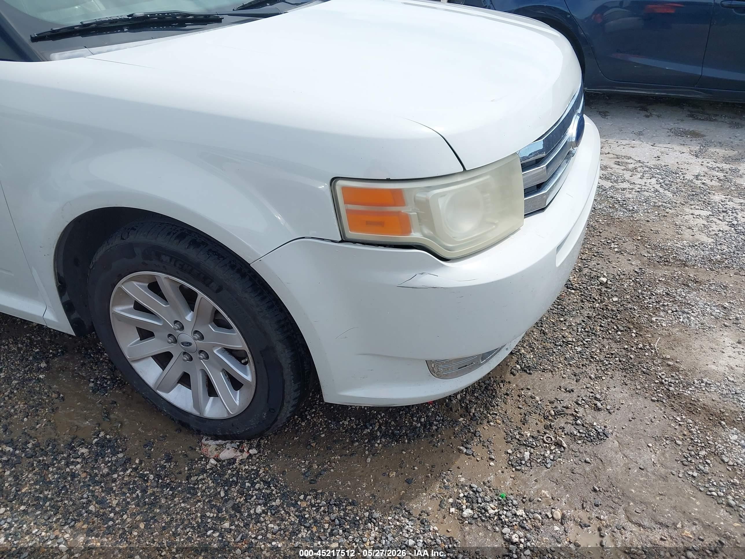 2009 Ford Flex Limited White vin: 2FMDK53C99BA14081