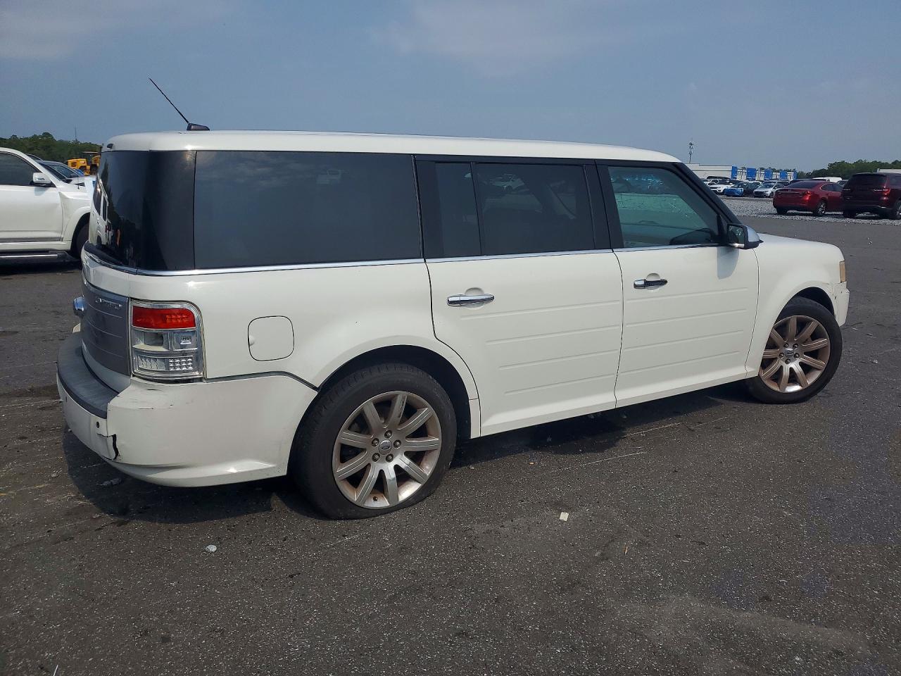 2009 Ford Flex Limited White vin: 2FMDK53C99BA27686