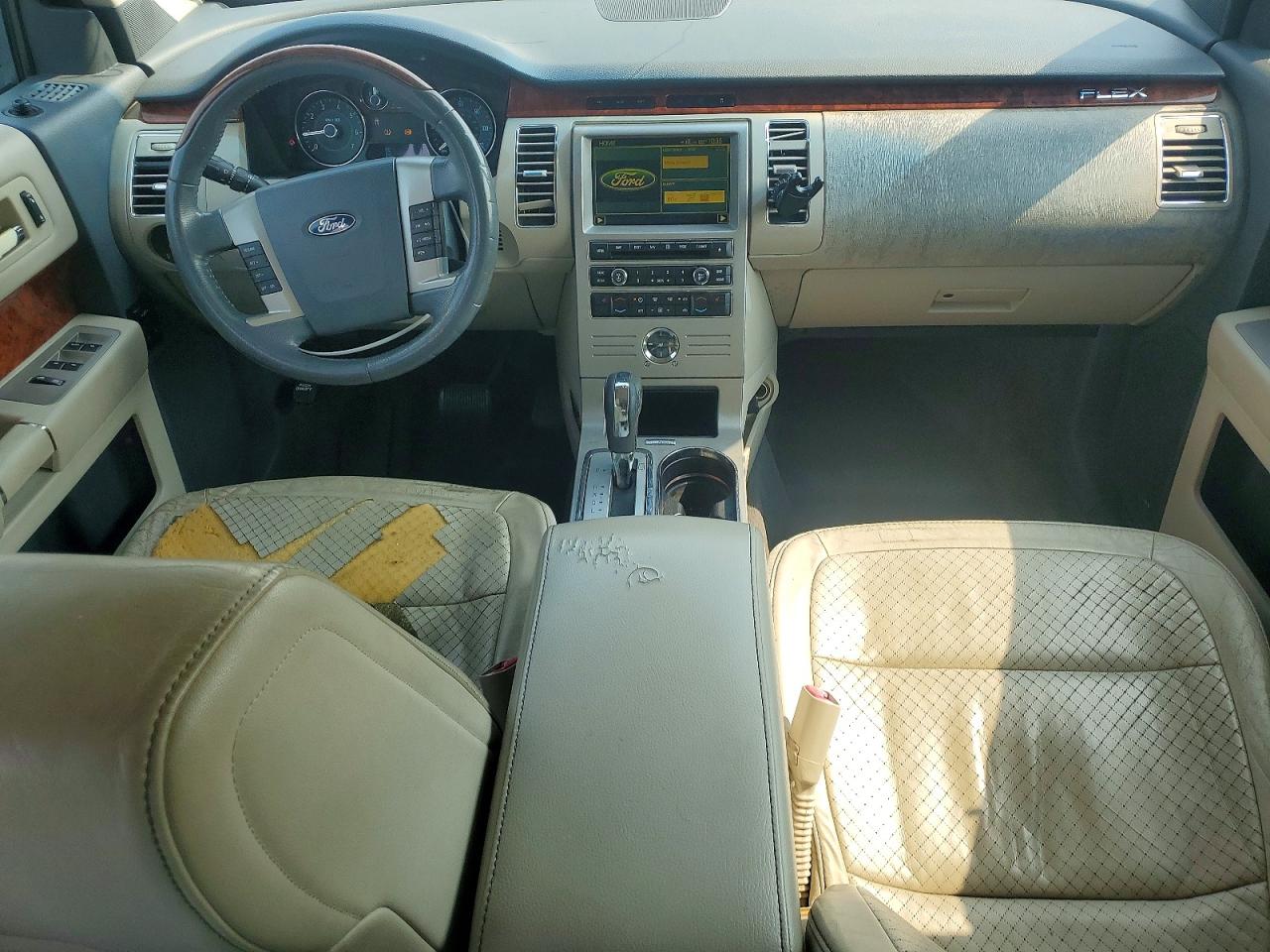 2009 Ford Flex Limited White vin: 2FMDK53C99BA27686