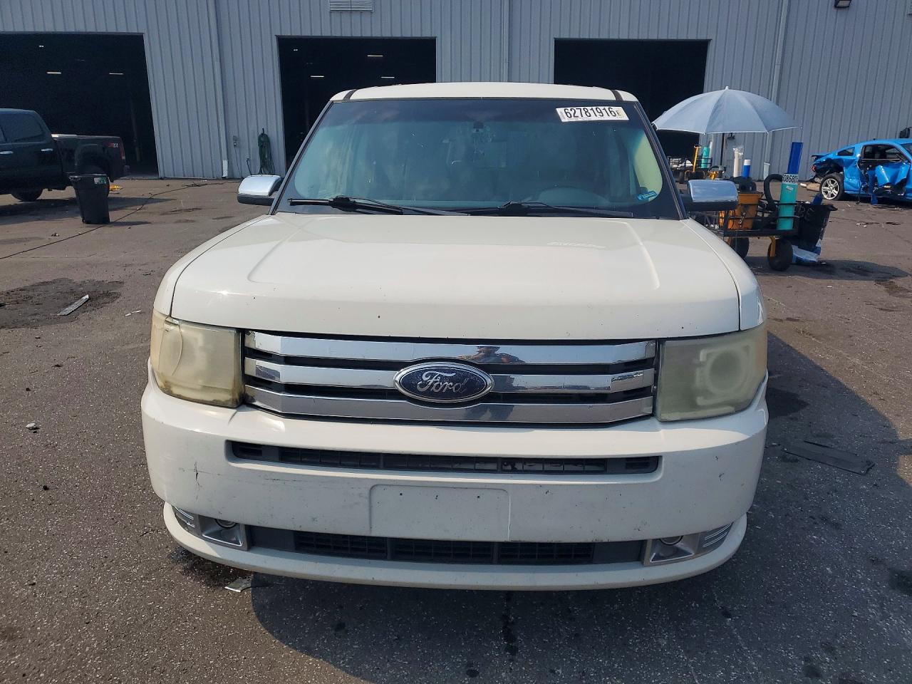 2009 Ford Flex Limited White vin: 2FMDK53C99BA27686