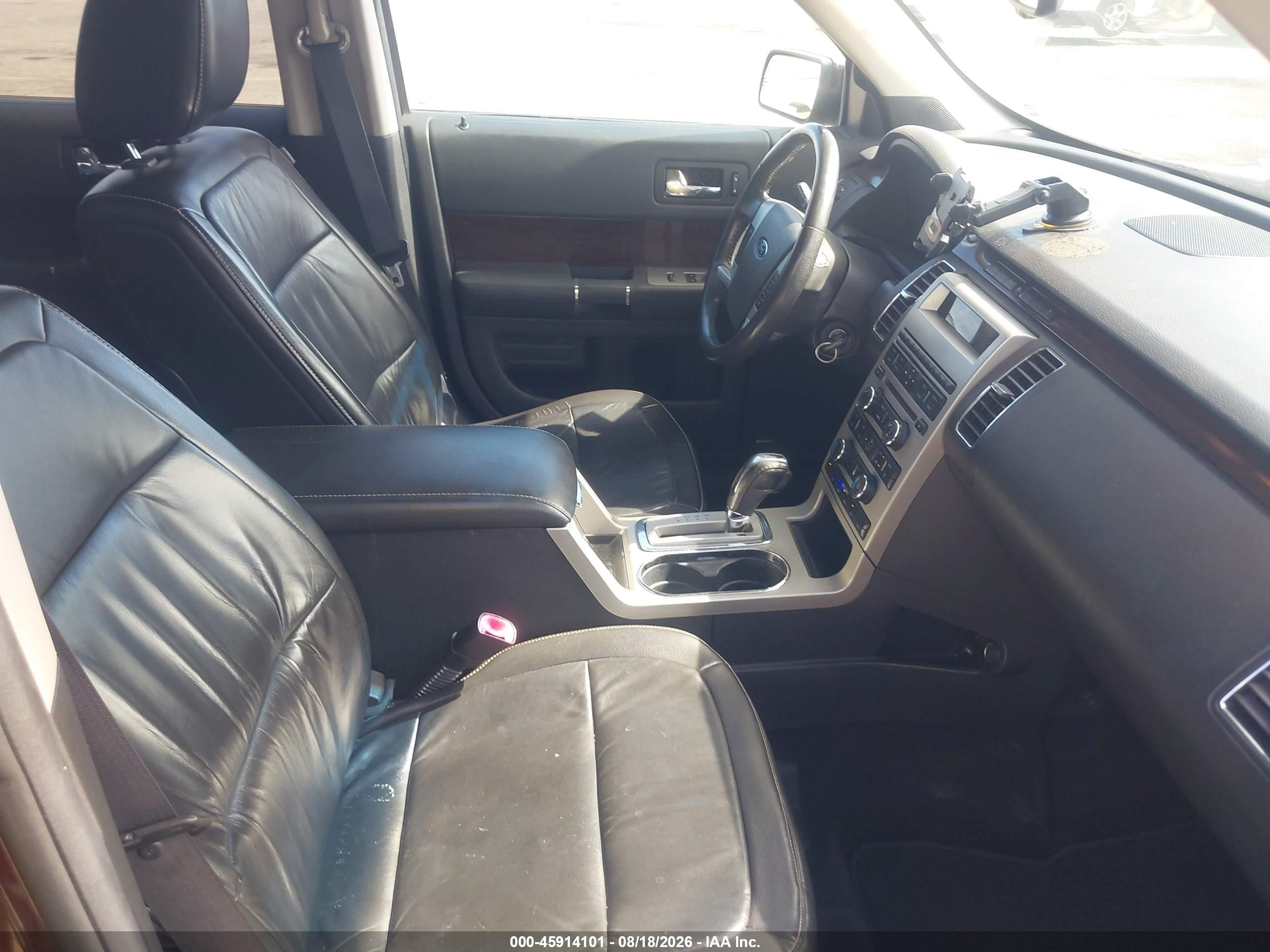 2009 Ford Flex Sel Maroon vin: 2FMEK62C09BA06964