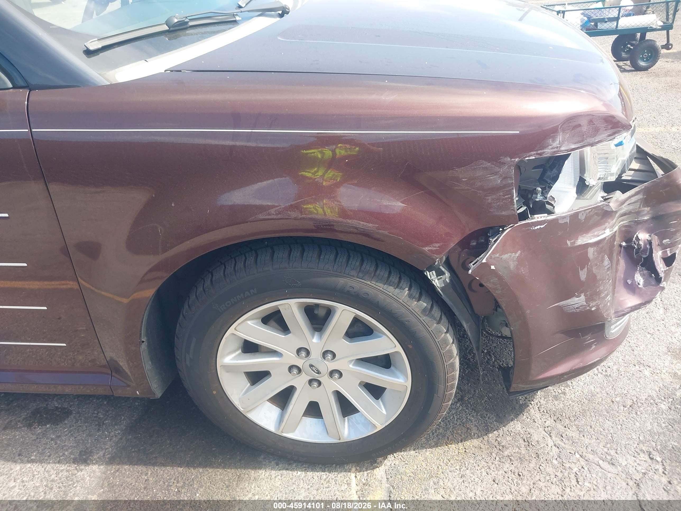 2009 Ford Flex Sel Maroon vin: 2FMEK62C09BA06964