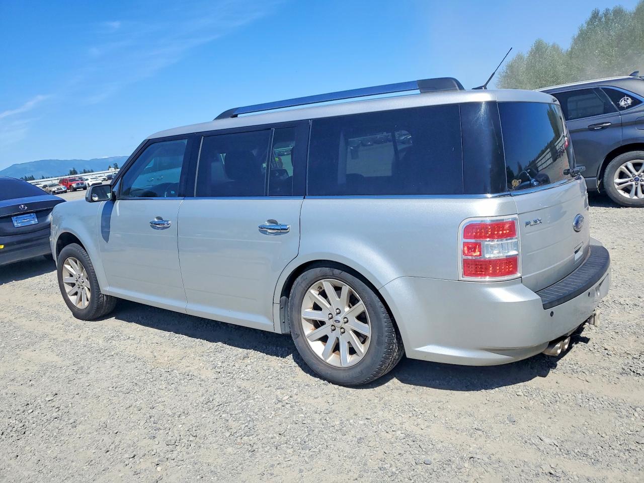 2009 Ford Flex Sel Silver vin: 2FMEK62C09BA22517
