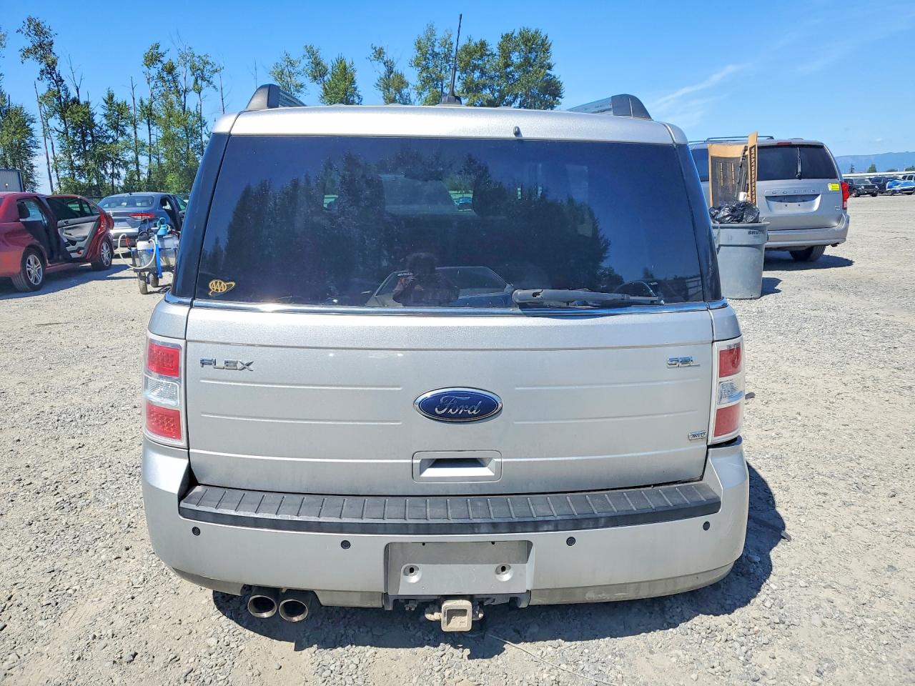 2009 Ford Flex Sel Silver vin: 2FMEK62C09BA22517
