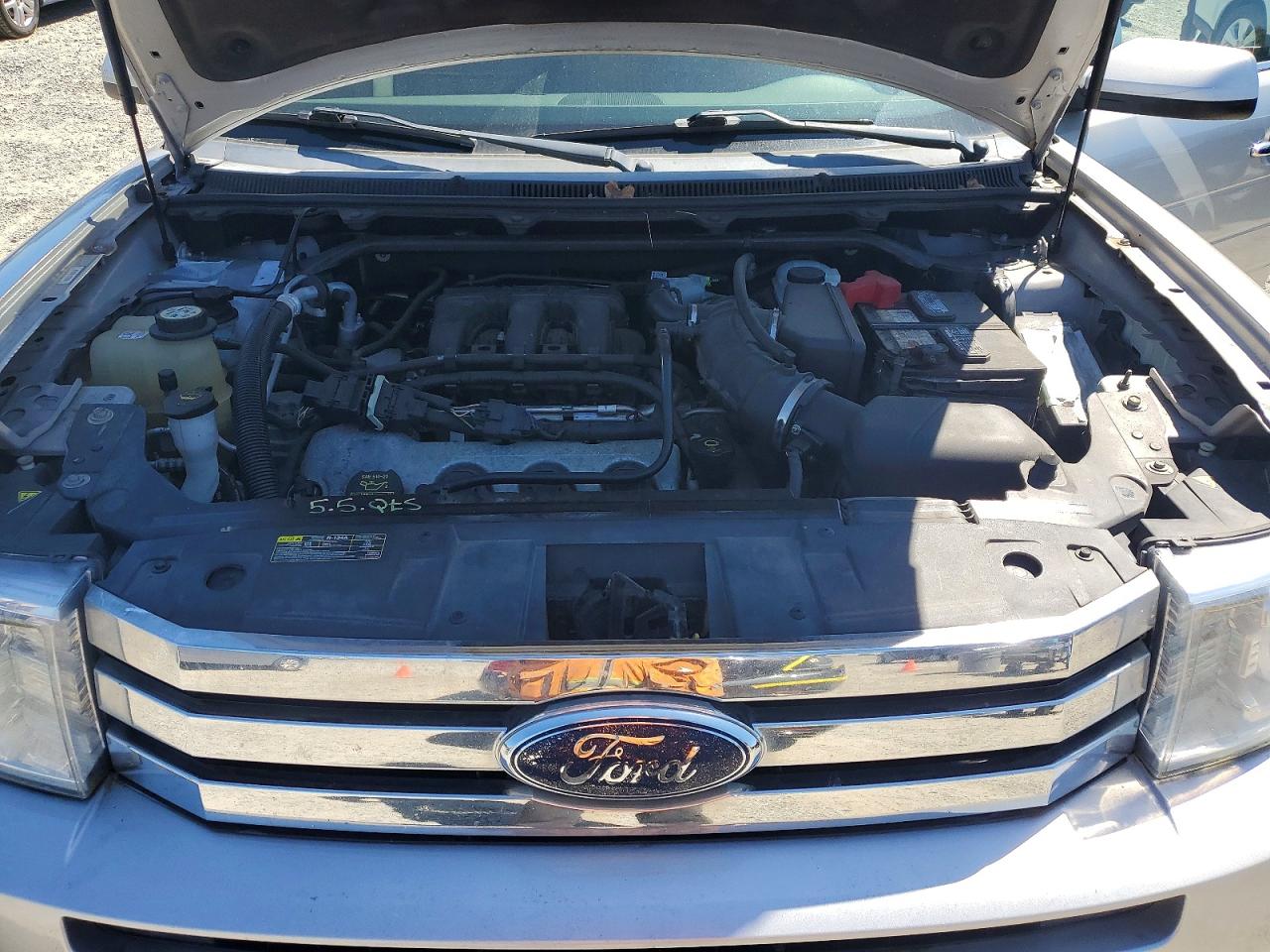 2009 Ford Flex Sel Silver vin: 2FMEK62C09BA22517