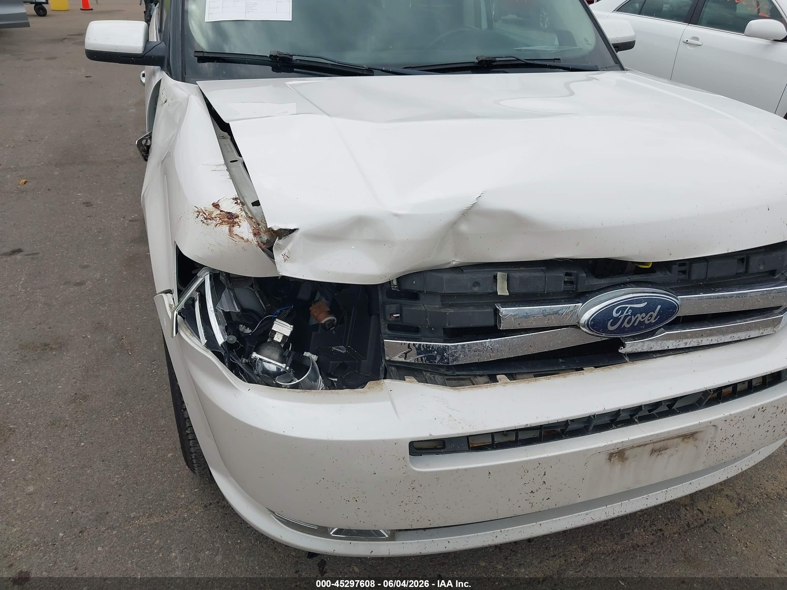 2009 Ford Flex Sel Белый vin: 2FMEK62C09BA37762