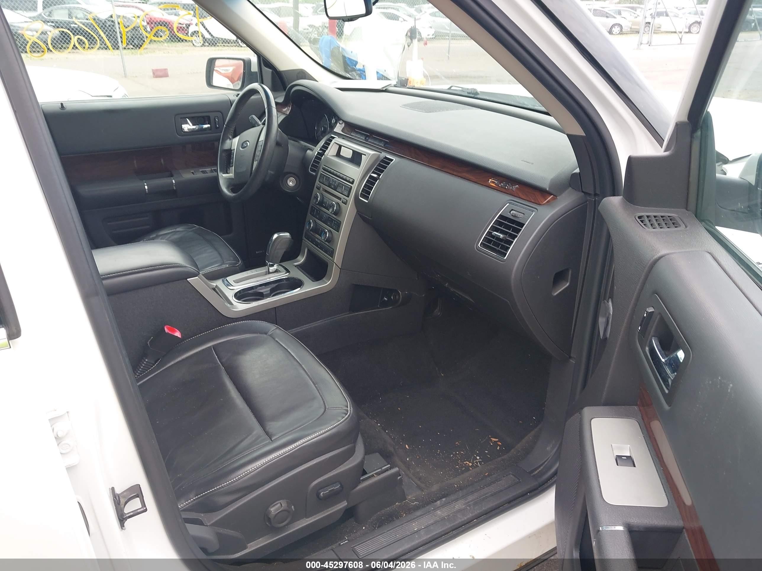 2009 Ford Flex Sel Белый vin: 2FMEK62C09BA37762