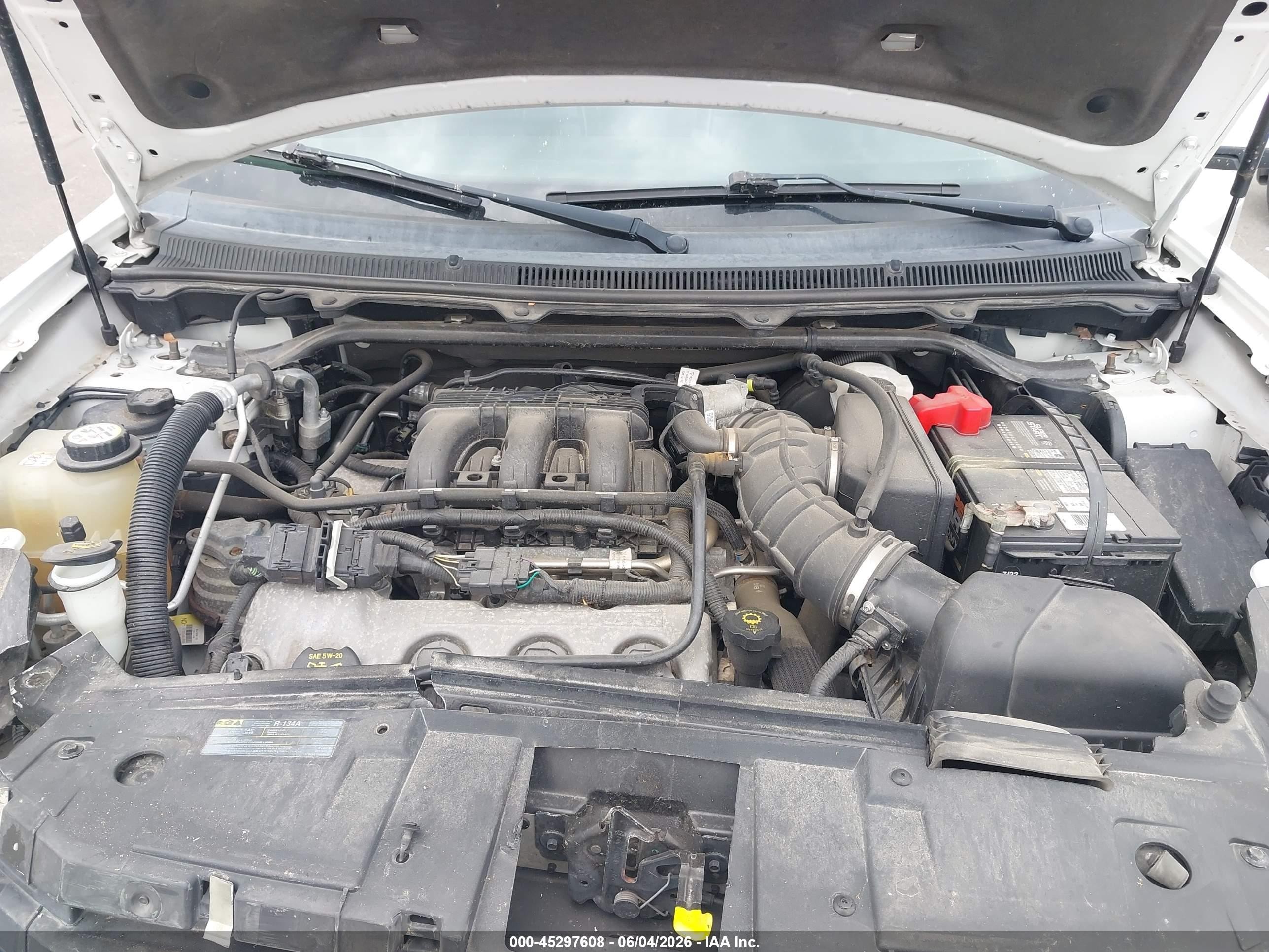 2009 Ford Flex Sel Белый vin: 2FMEK62C09BA37762