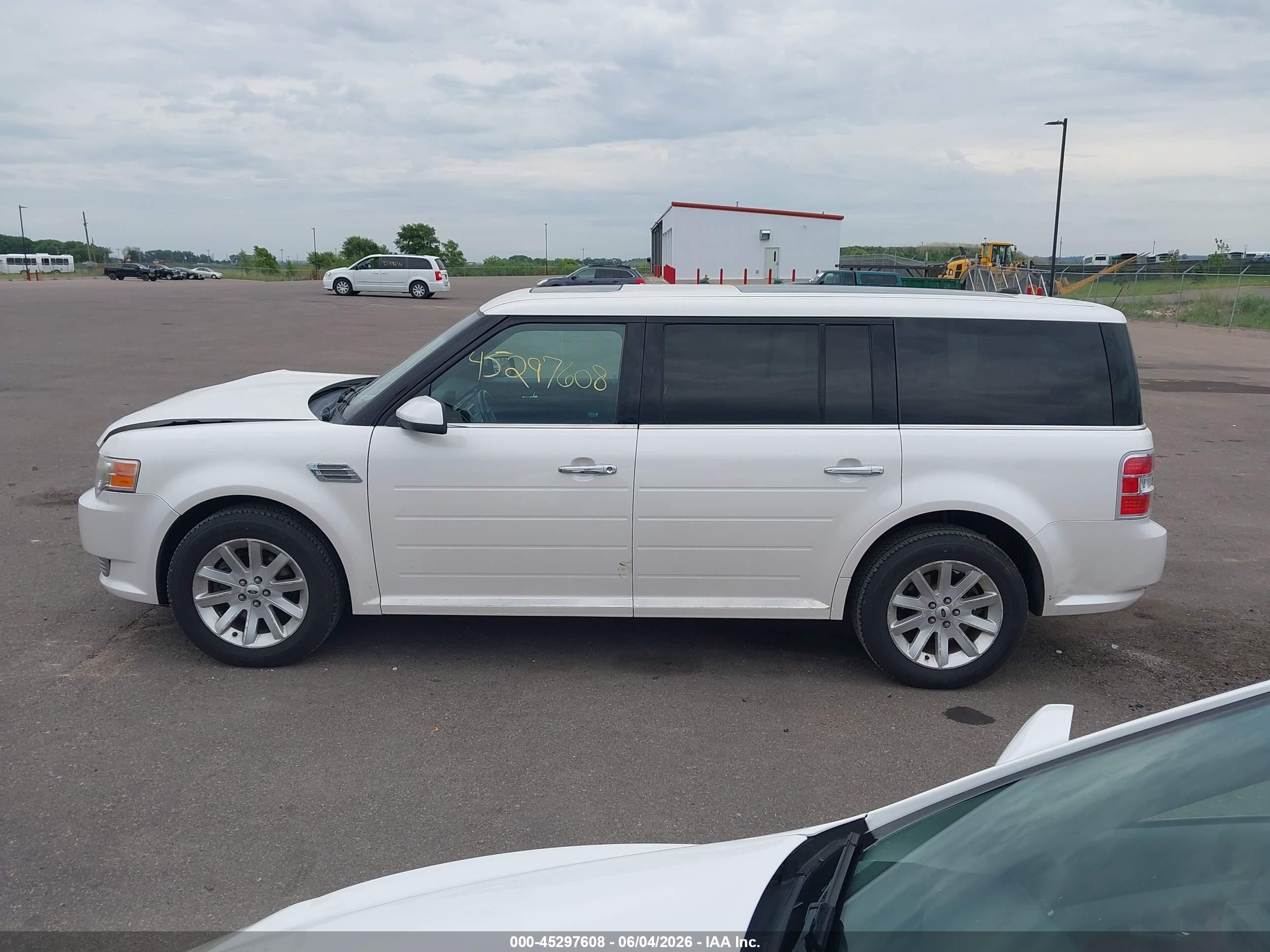 2009 Ford Flex Sel Белый vin: 2FMEK62C09BA37762