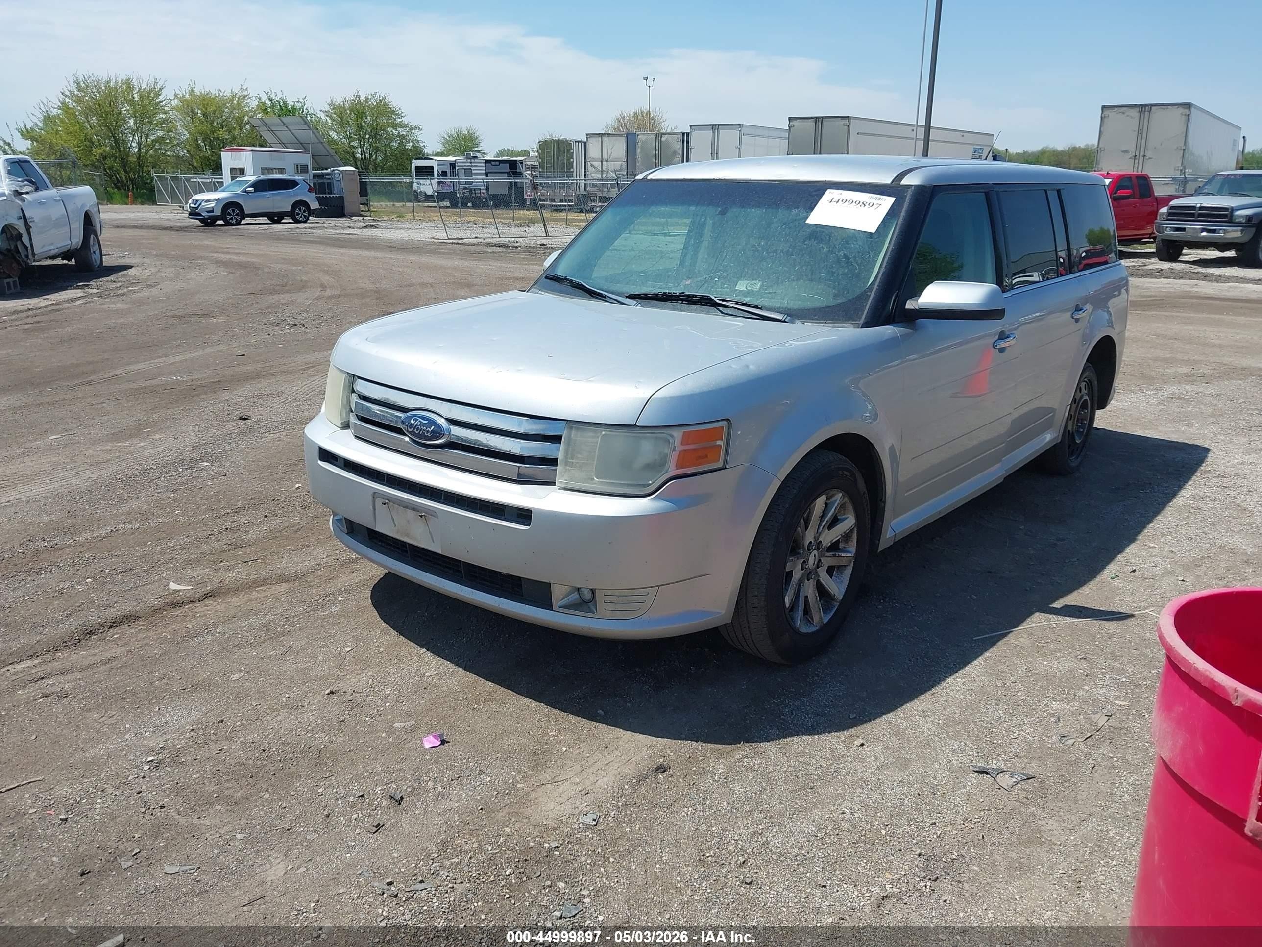 2009 Ford Flex Sel Silver vin: 2FMEK62C09BA89800