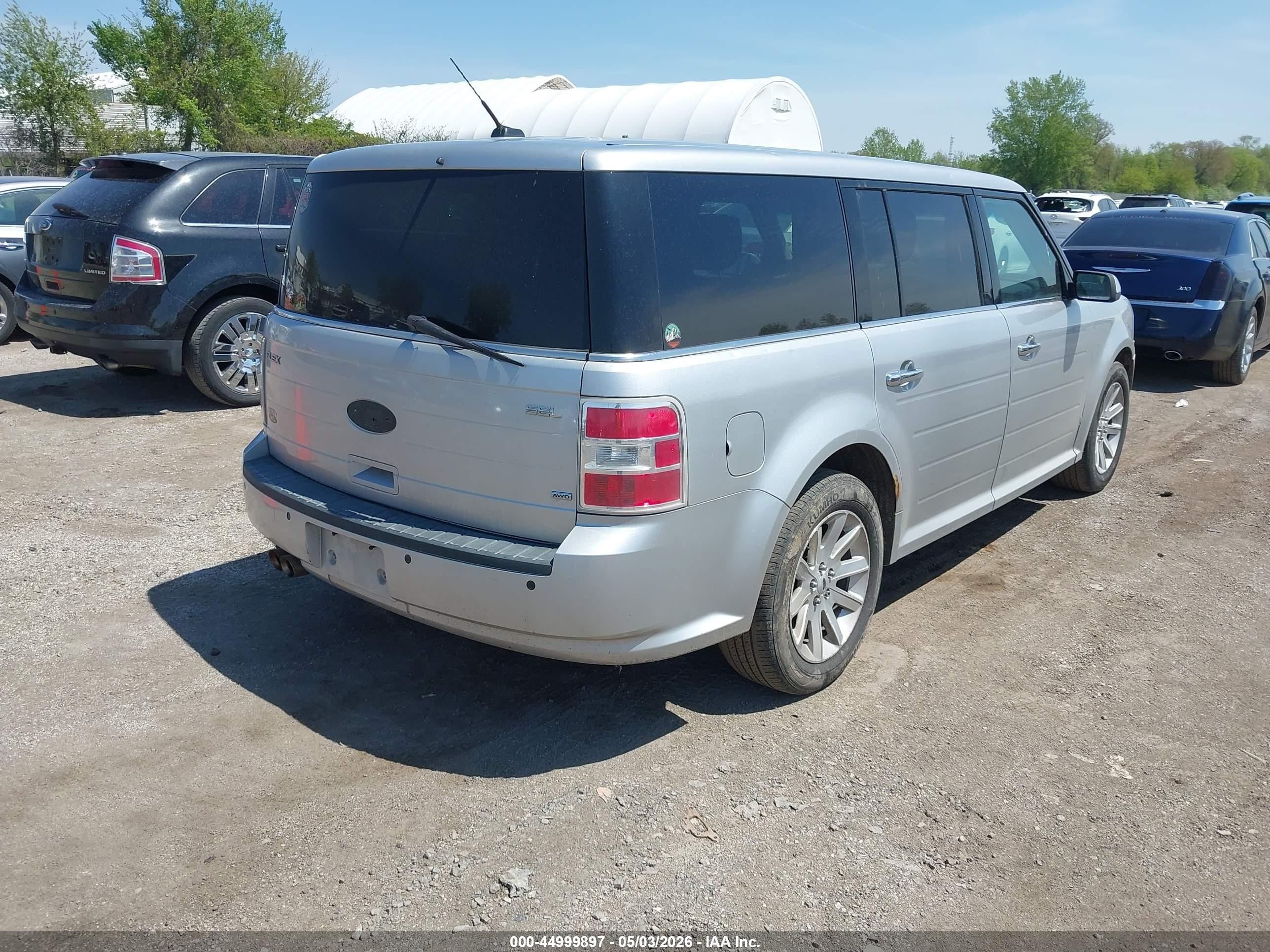 2009 Ford Flex Sel Silver vin: 2FMEK62C09BA89800