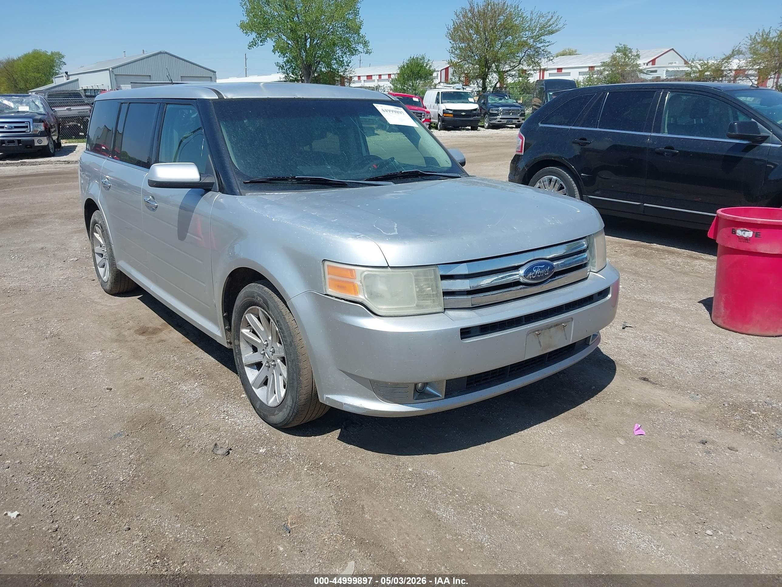 2009 Ford Flex Sel Silver vin: 2FMEK62C09BA89800