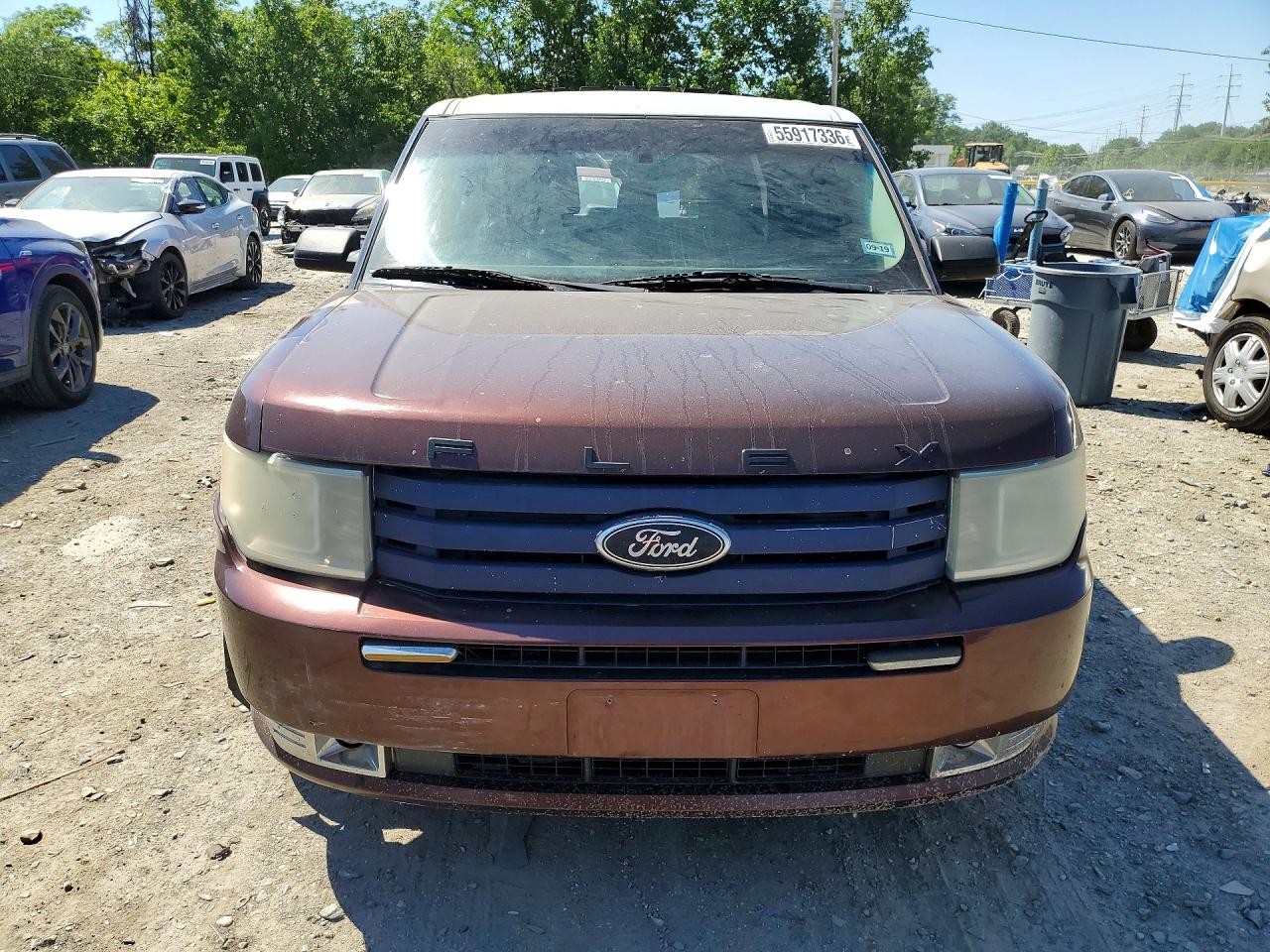 2009 Ford Flex Sel Purple vin: 2FMEK62C19BA26415