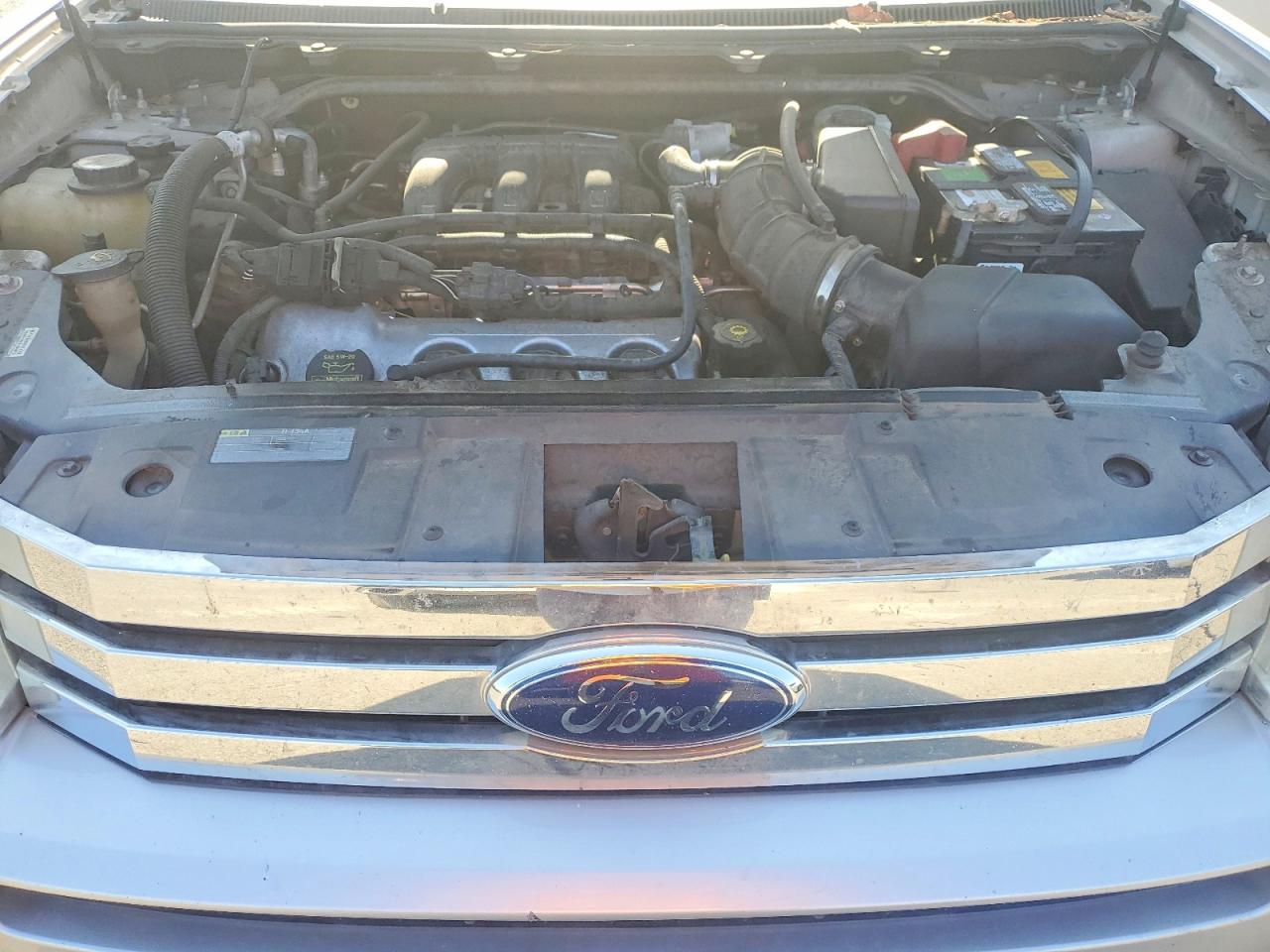 2009 Ford Flex Sel Silver vin: 2FMEK62C59BA03560