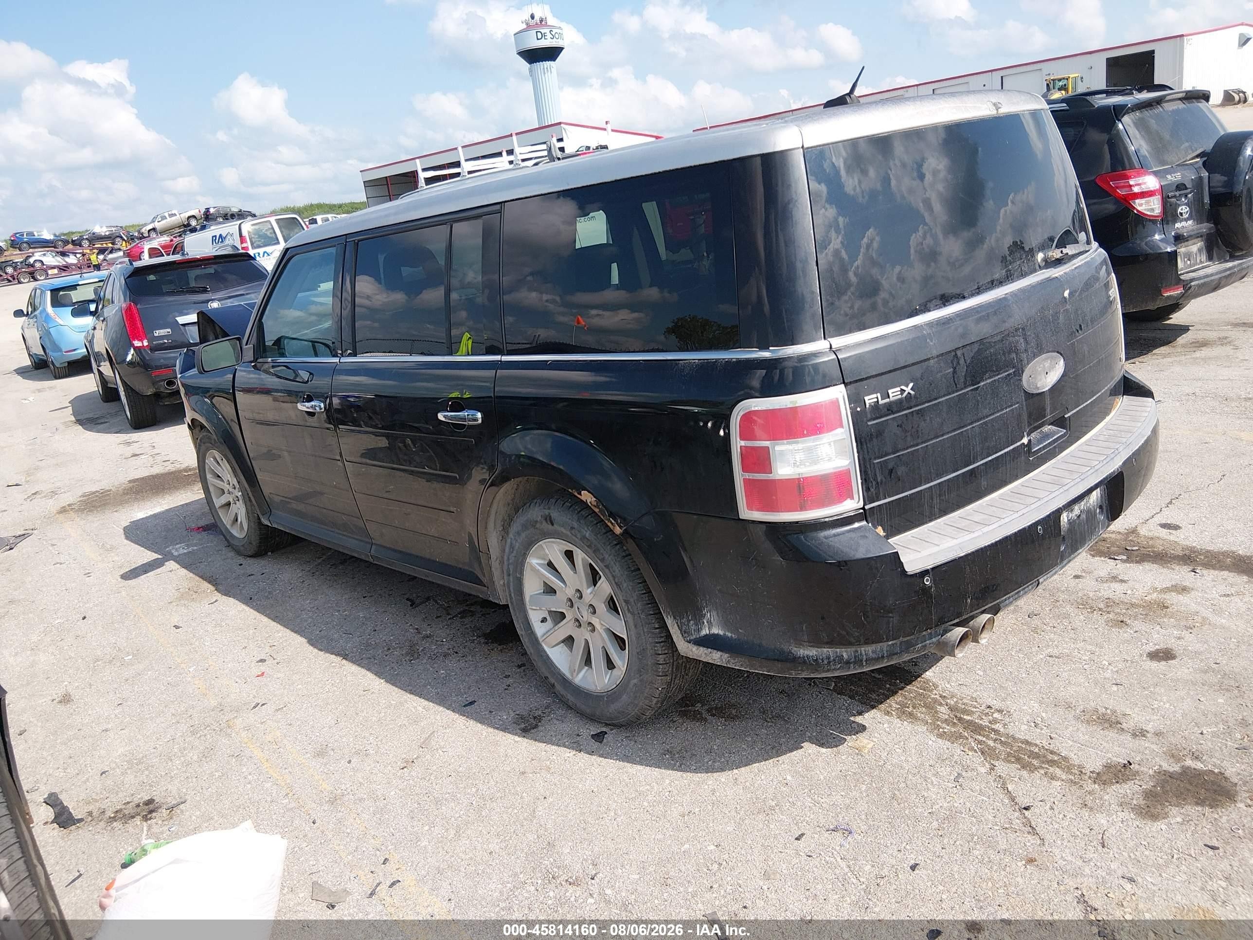 2009 Ford Flex Sel Black vin: 2FMEK62C99BA12892