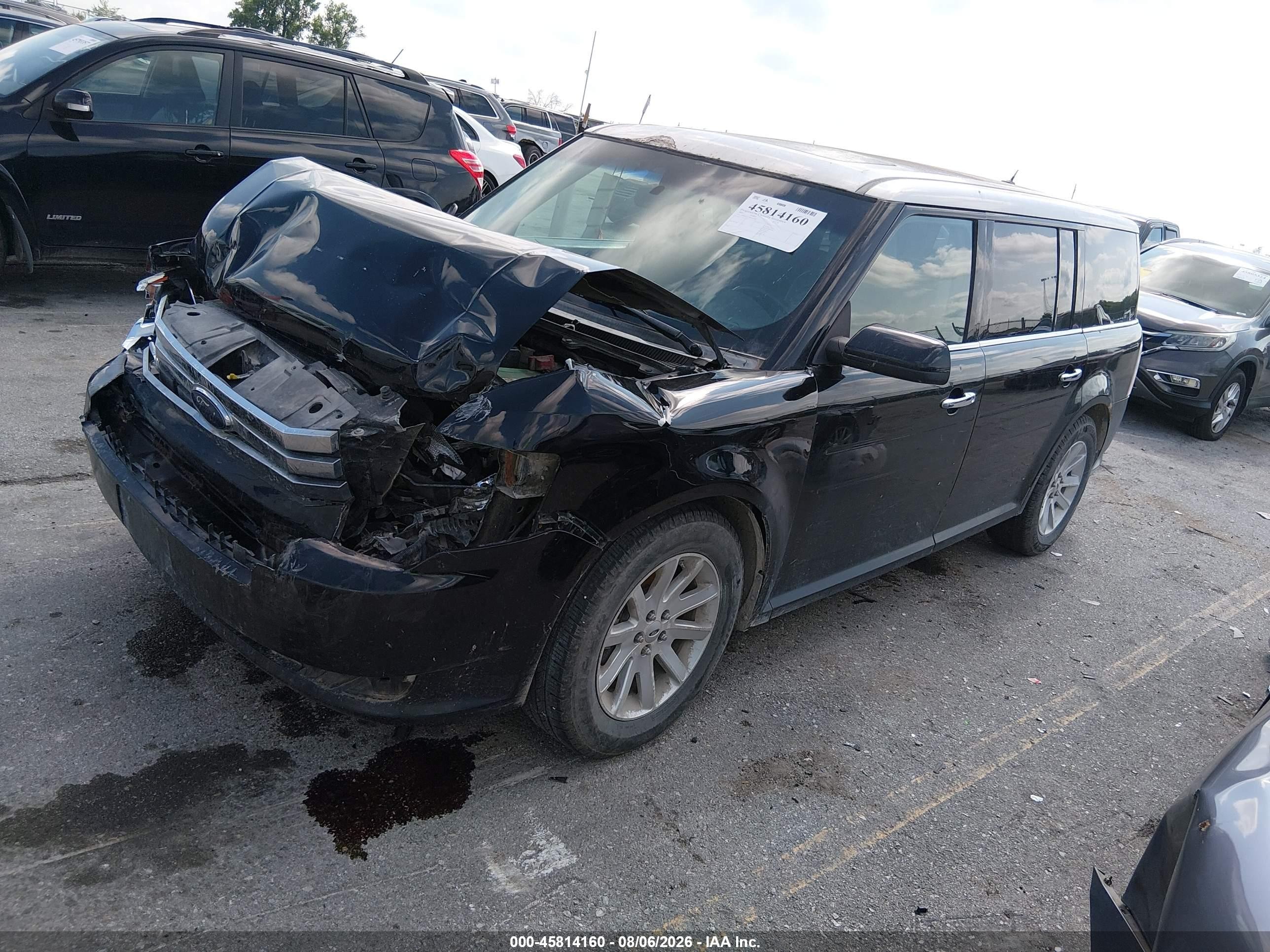 2009 Ford Flex Sel Black vin: 2FMEK62C99BA12892