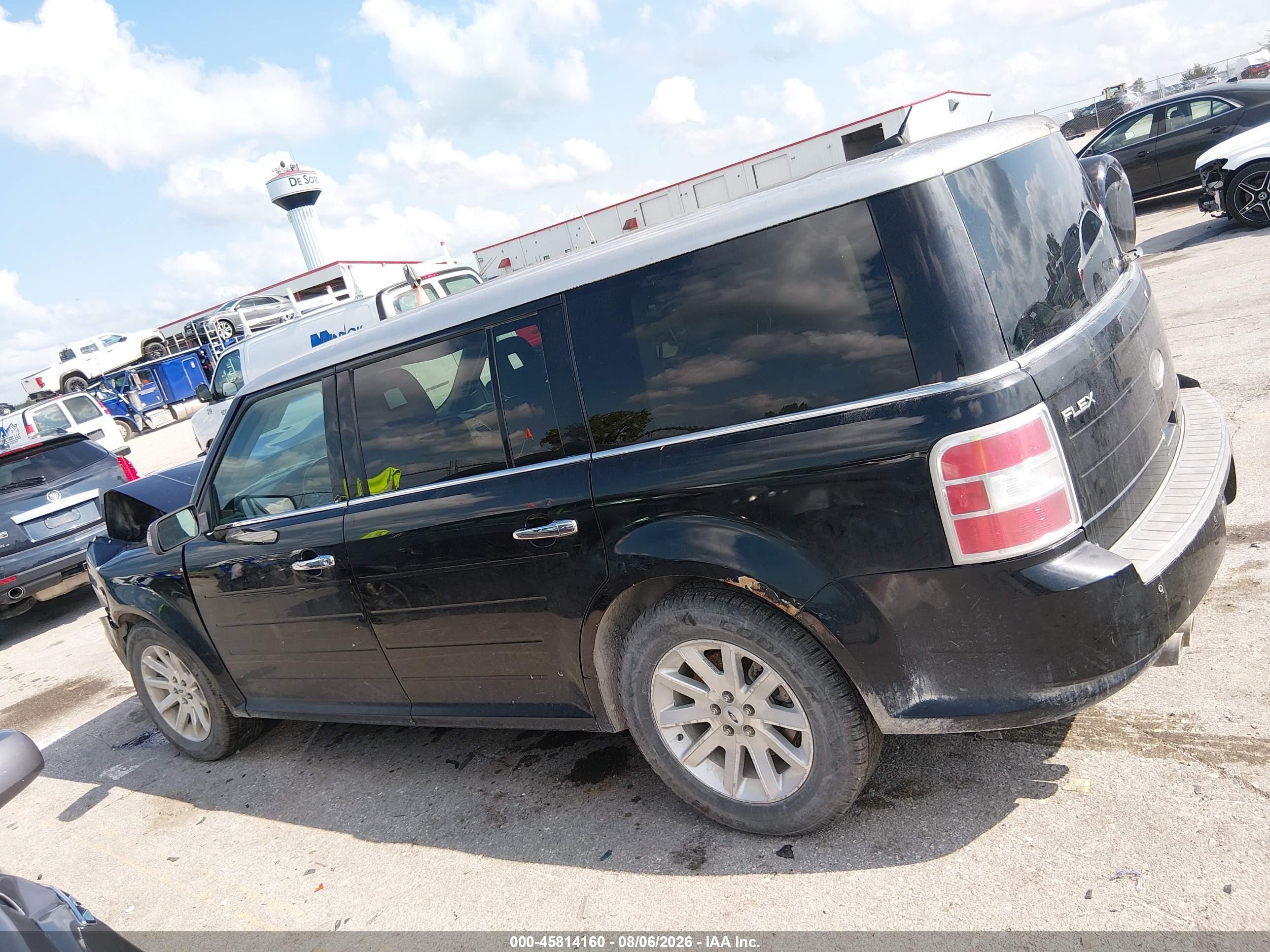 2009 Ford Flex Sel Black vin: 2FMEK62C99BA12892