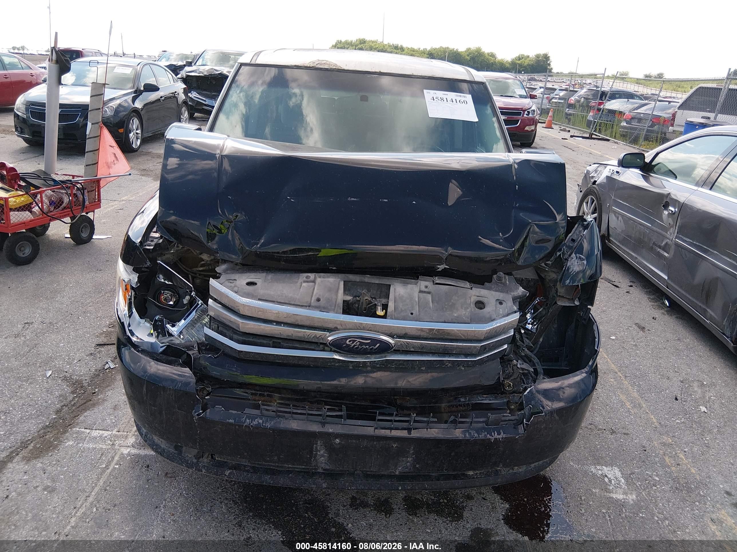 2009 Ford Flex Sel Black vin: 2FMEK62C99BA12892