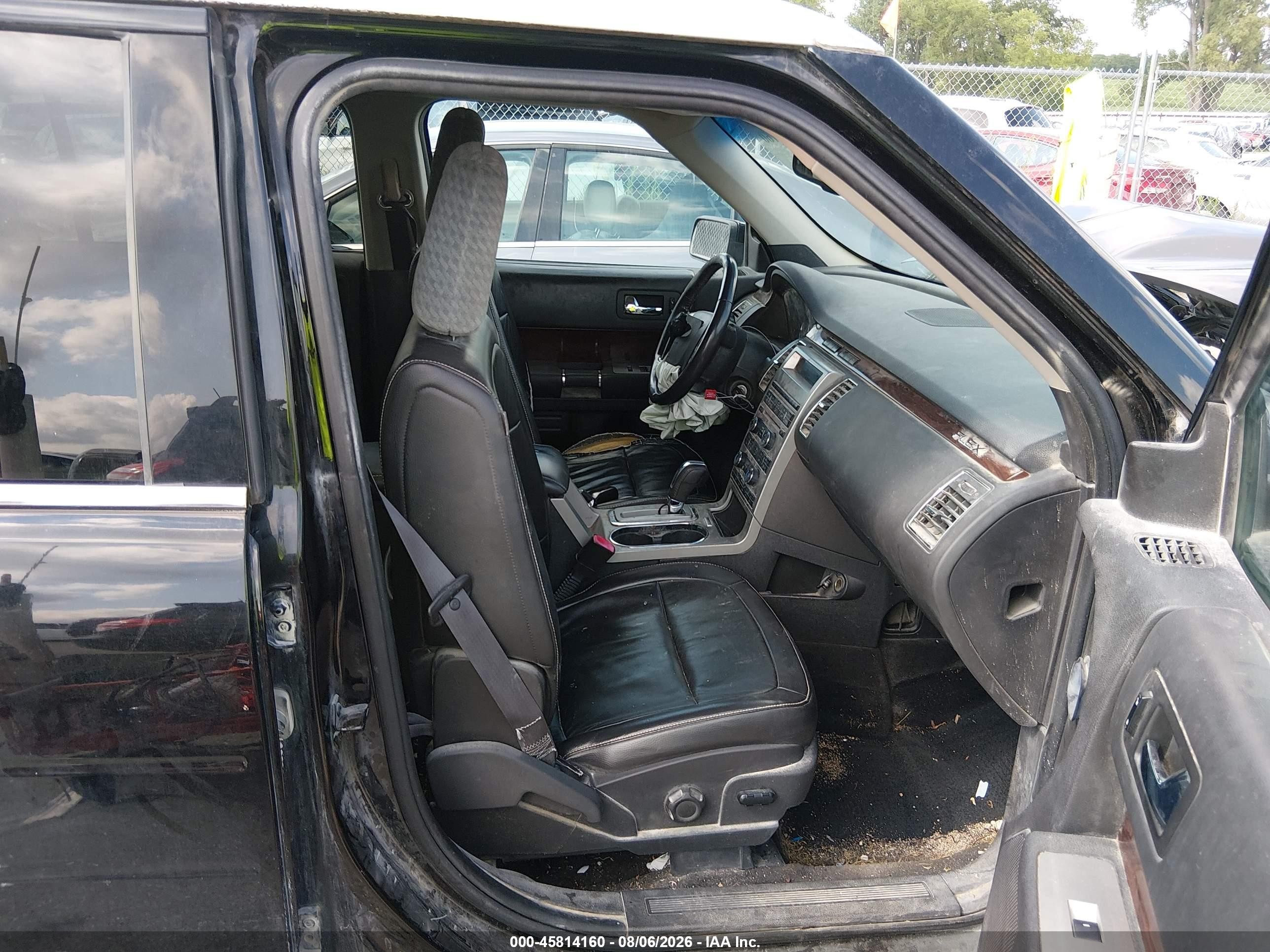 2009 Ford Flex Sel Black vin: 2FMEK62C99BA12892