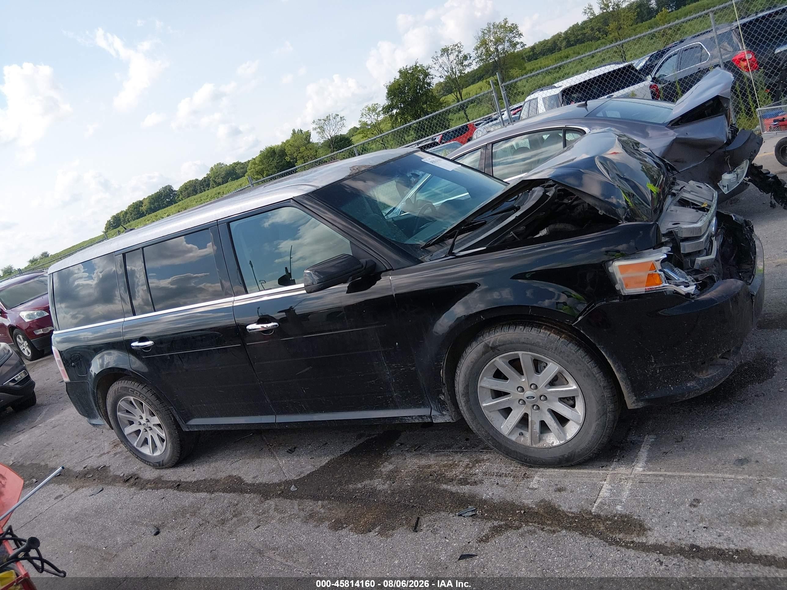 2009 Ford Flex Sel Black vin: 2FMEK62C99BA12892