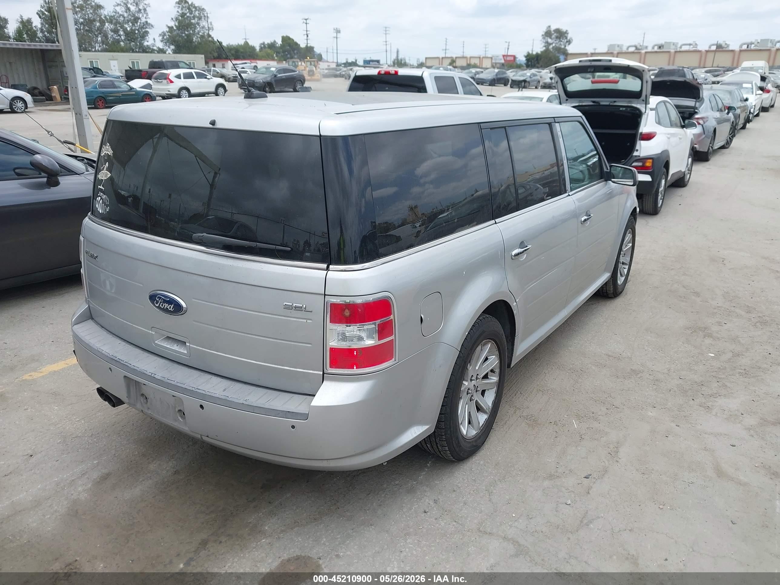 2009 Ford Flex Sel Silver vin: 2FMEK62C99BA15131