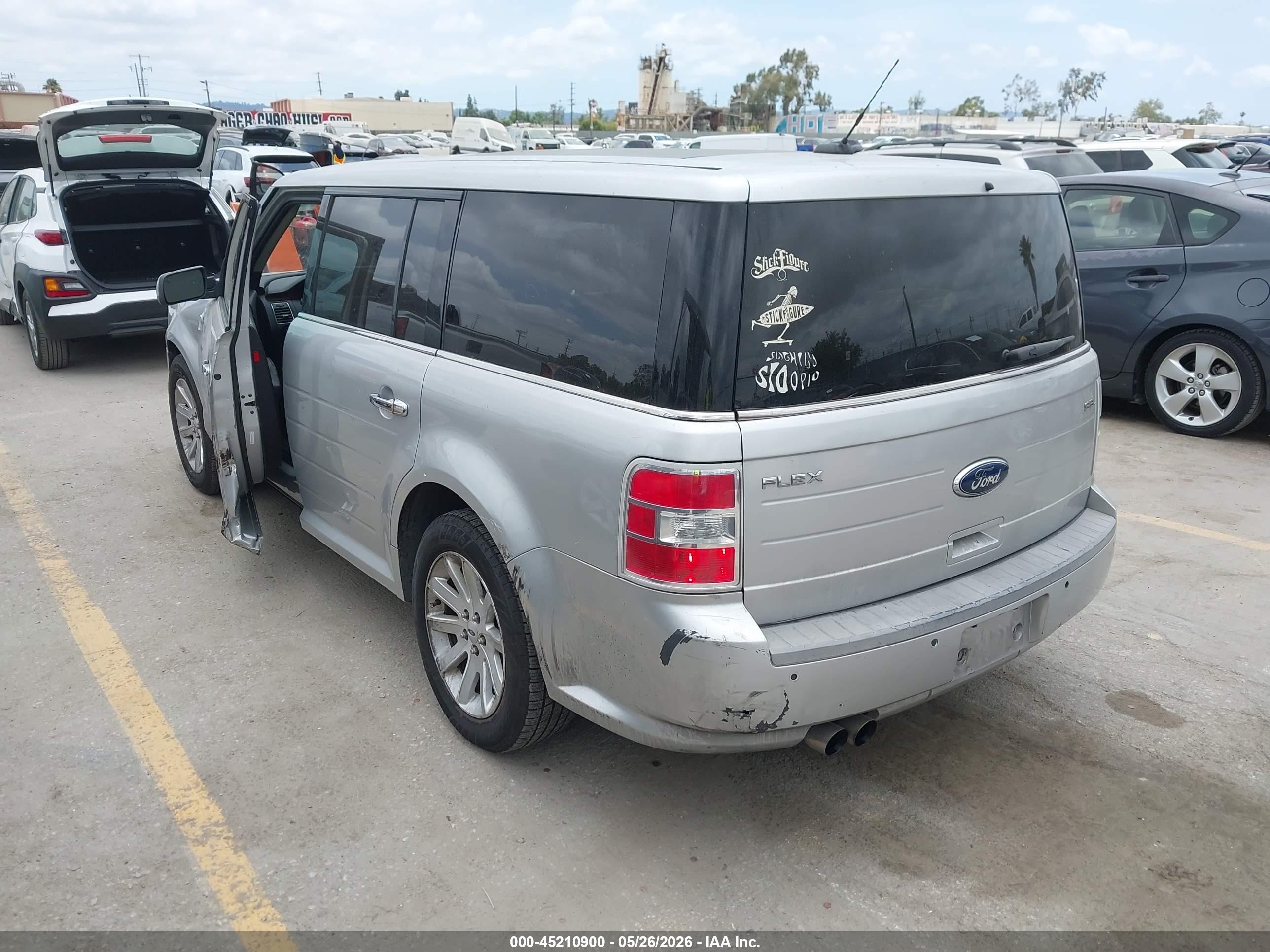 2009 Ford Flex Sel Silver vin: 2FMEK62C99BA15131