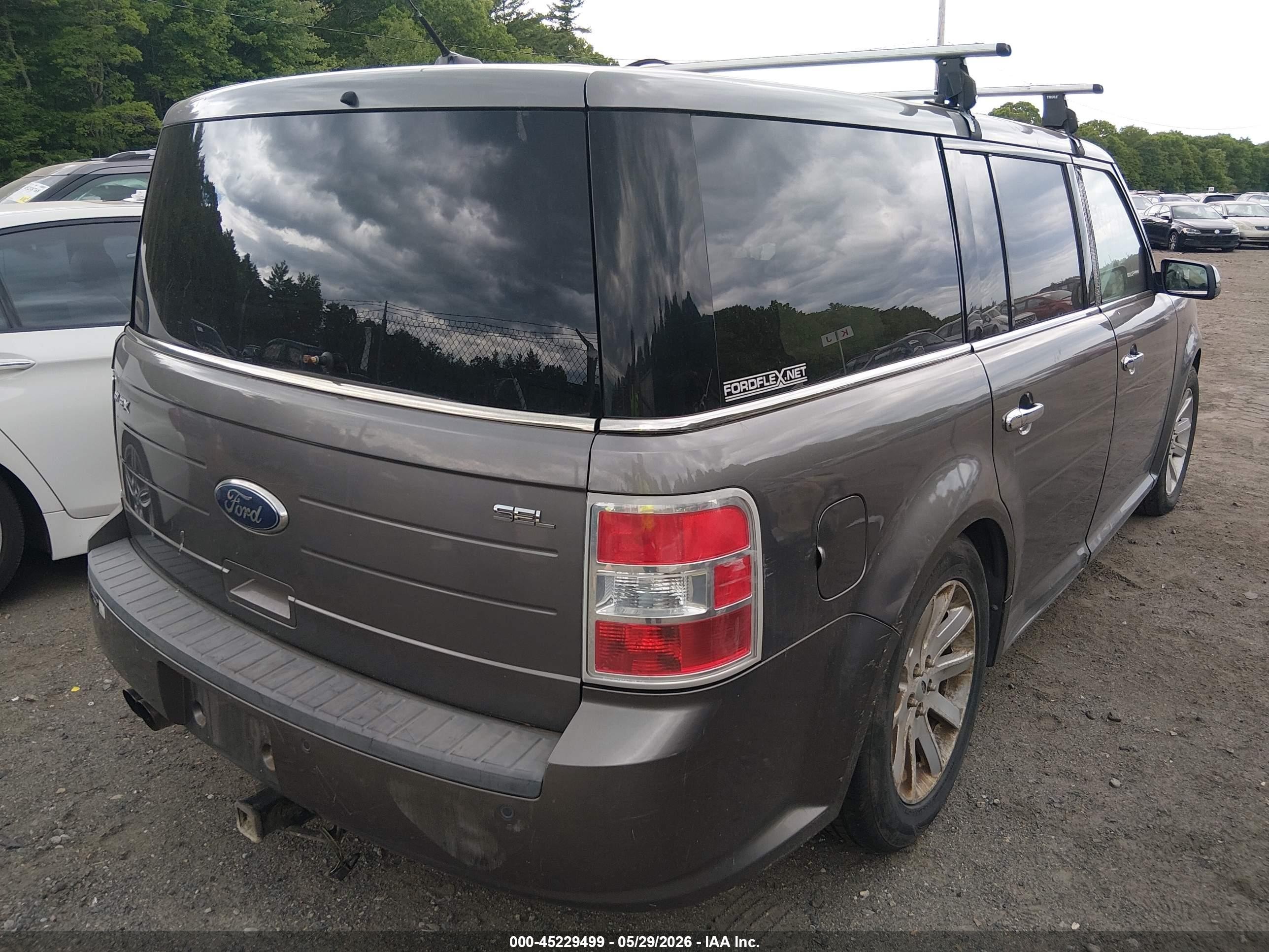 2009 Ford Flex Sel Gray vin: 2FMEK62C99BB08120