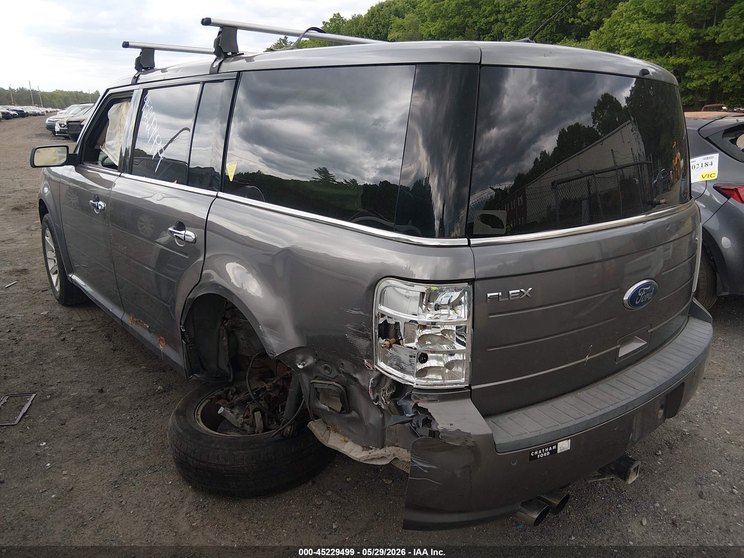 2009 Ford Flex Sel Gray vin: 2FMEK62C99BB08120