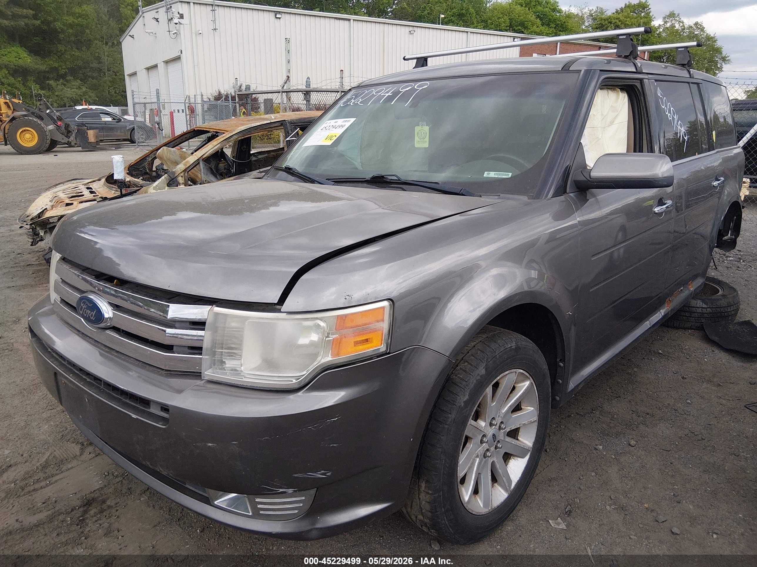 2009 Ford Flex Sel Gray vin: 2FMEK62C99BB08120