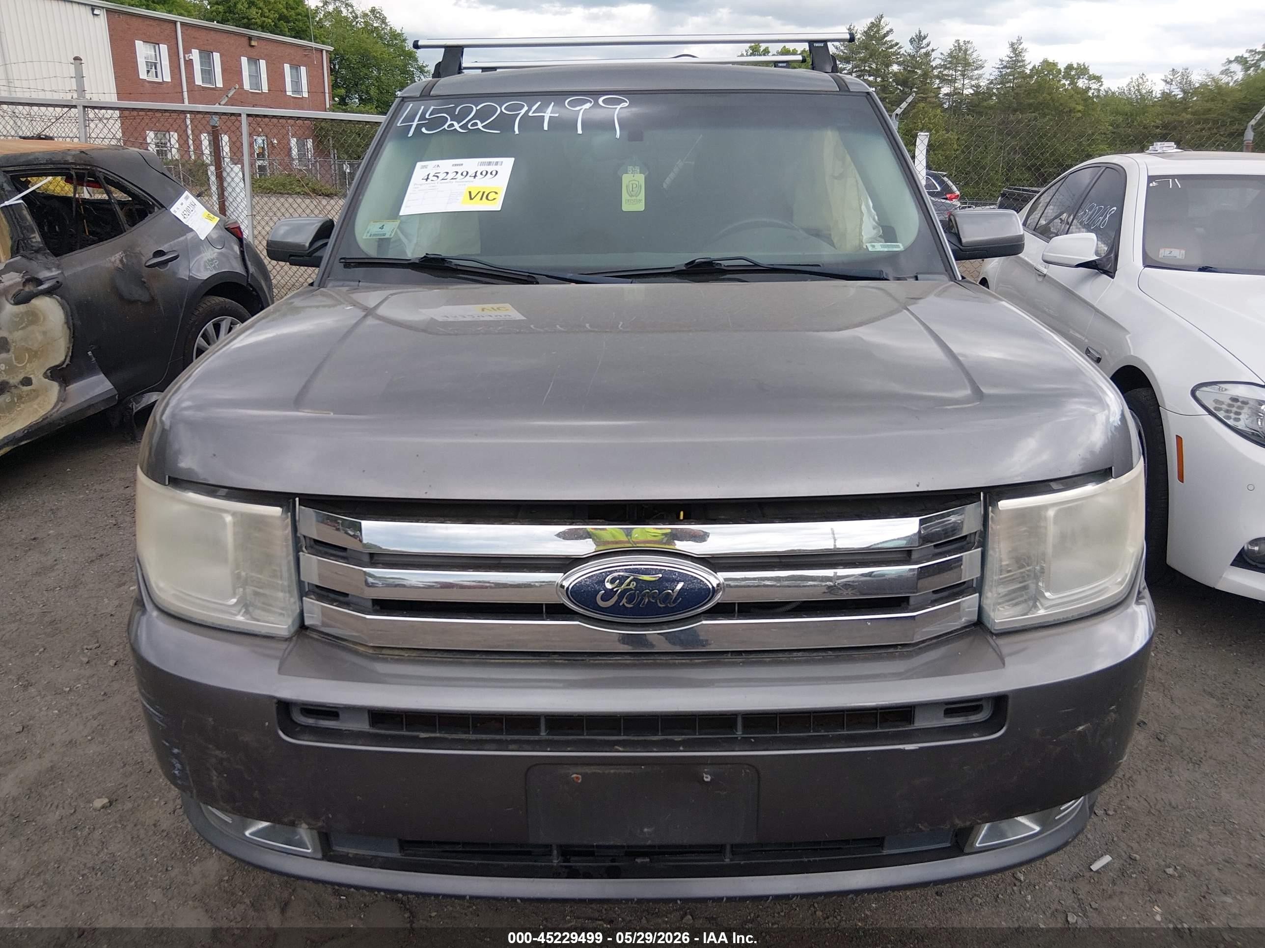 2009 Ford Flex Sel Gray vin: 2FMEK62C99BB08120
